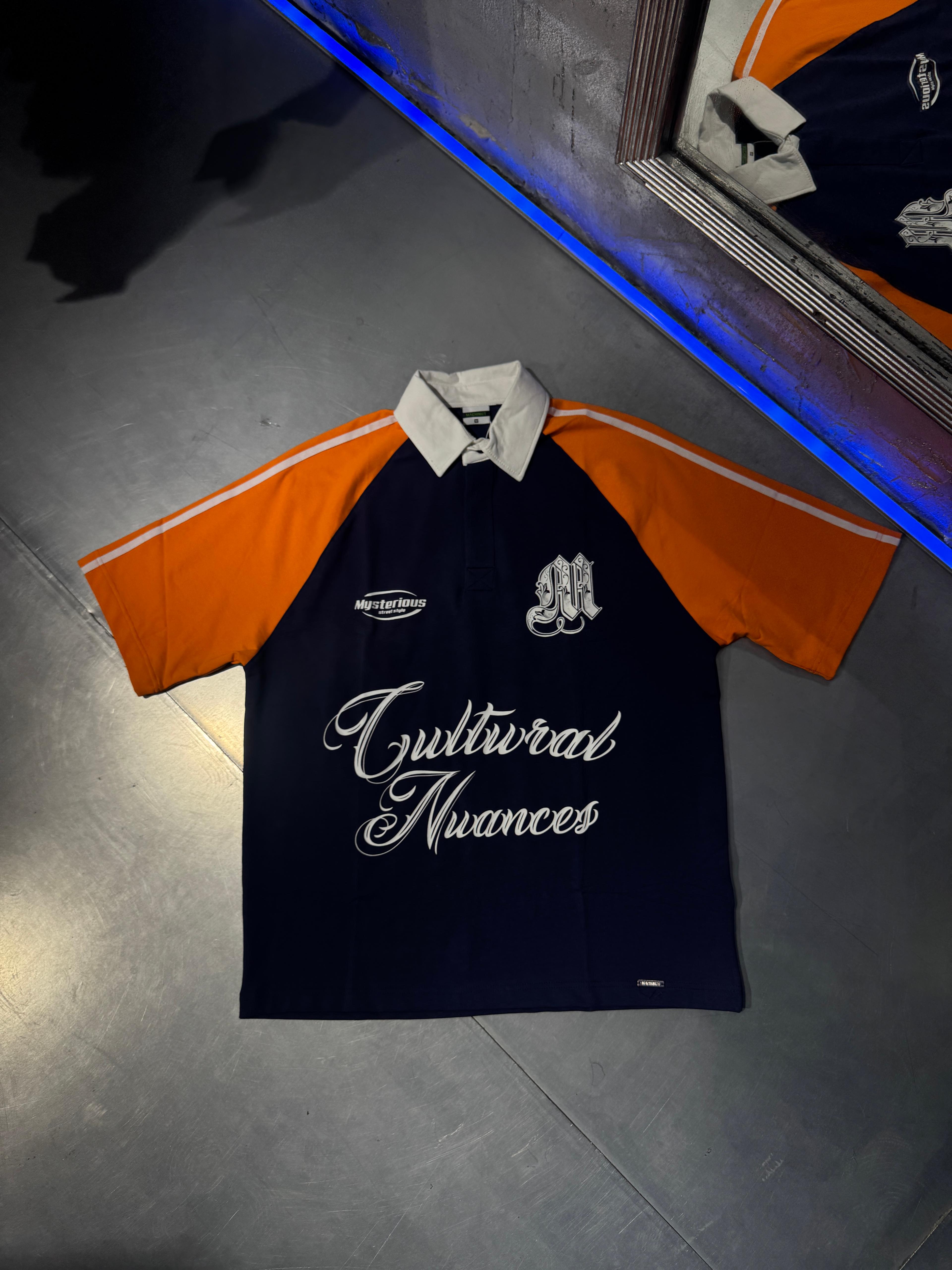 Striped Sleeves Polo T-Shirt