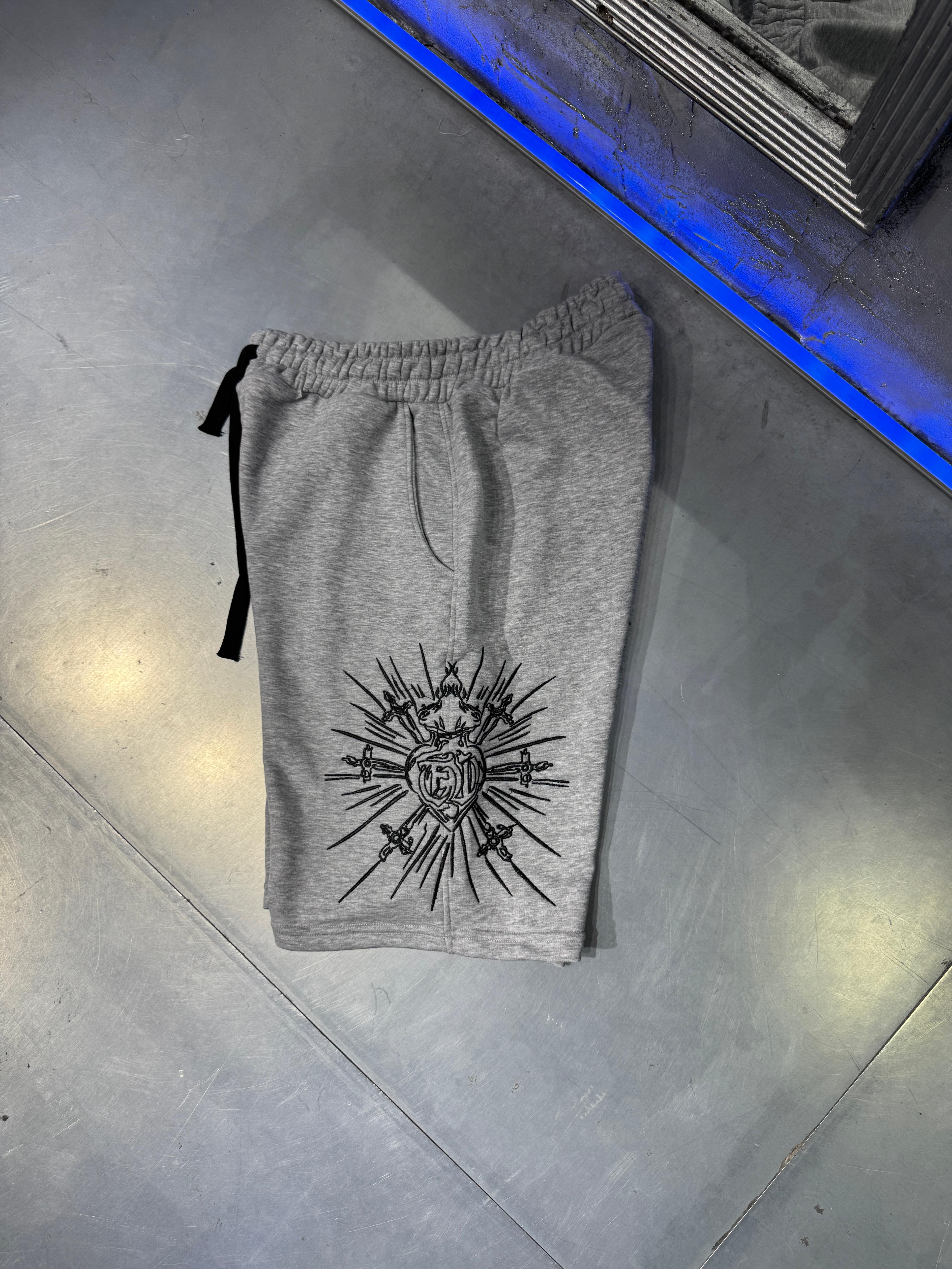 Shadow Crest 3 İplik Acid Wash Şort