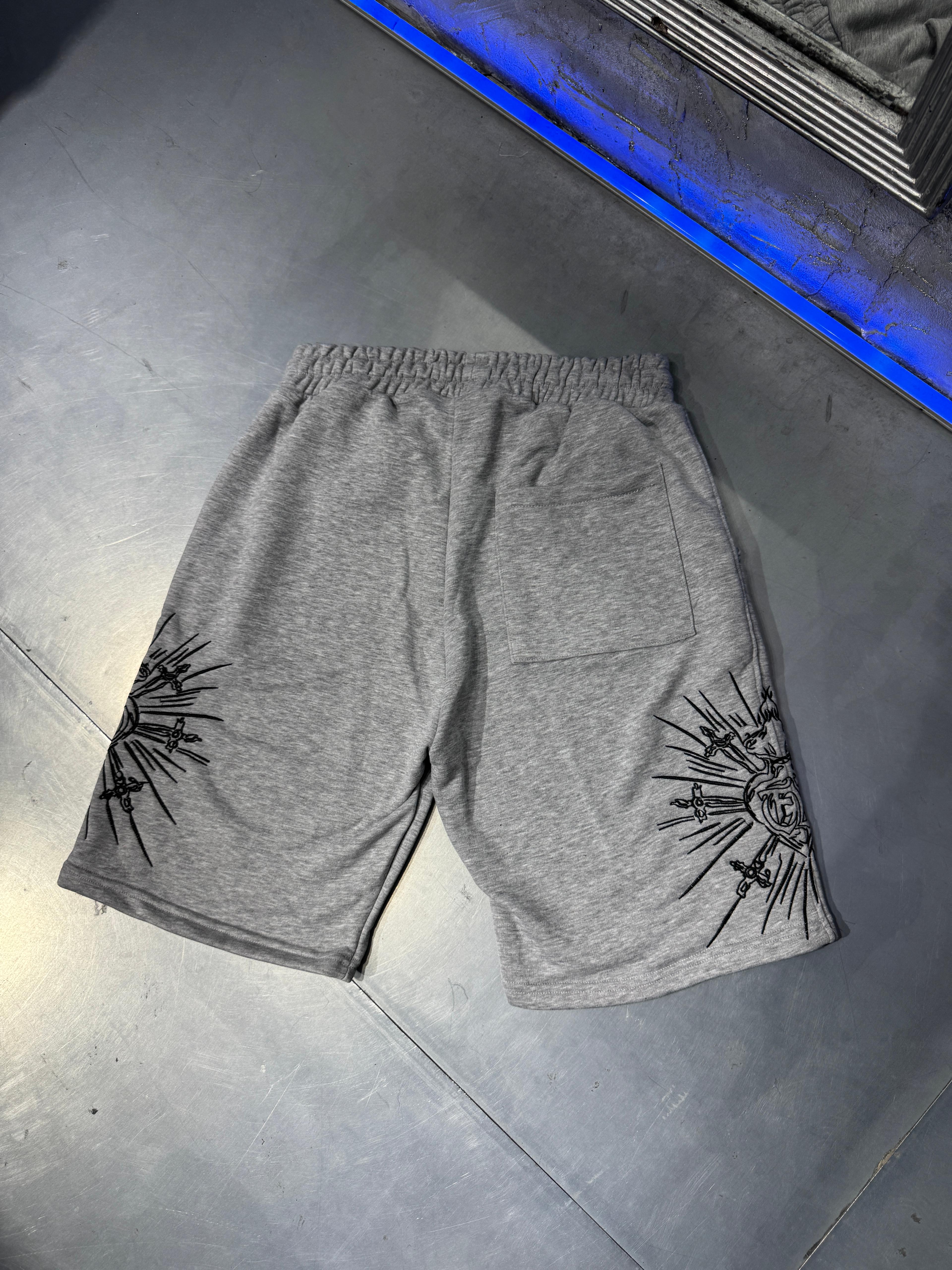 Shadow Crest 3 İplik Acid Wash Şort