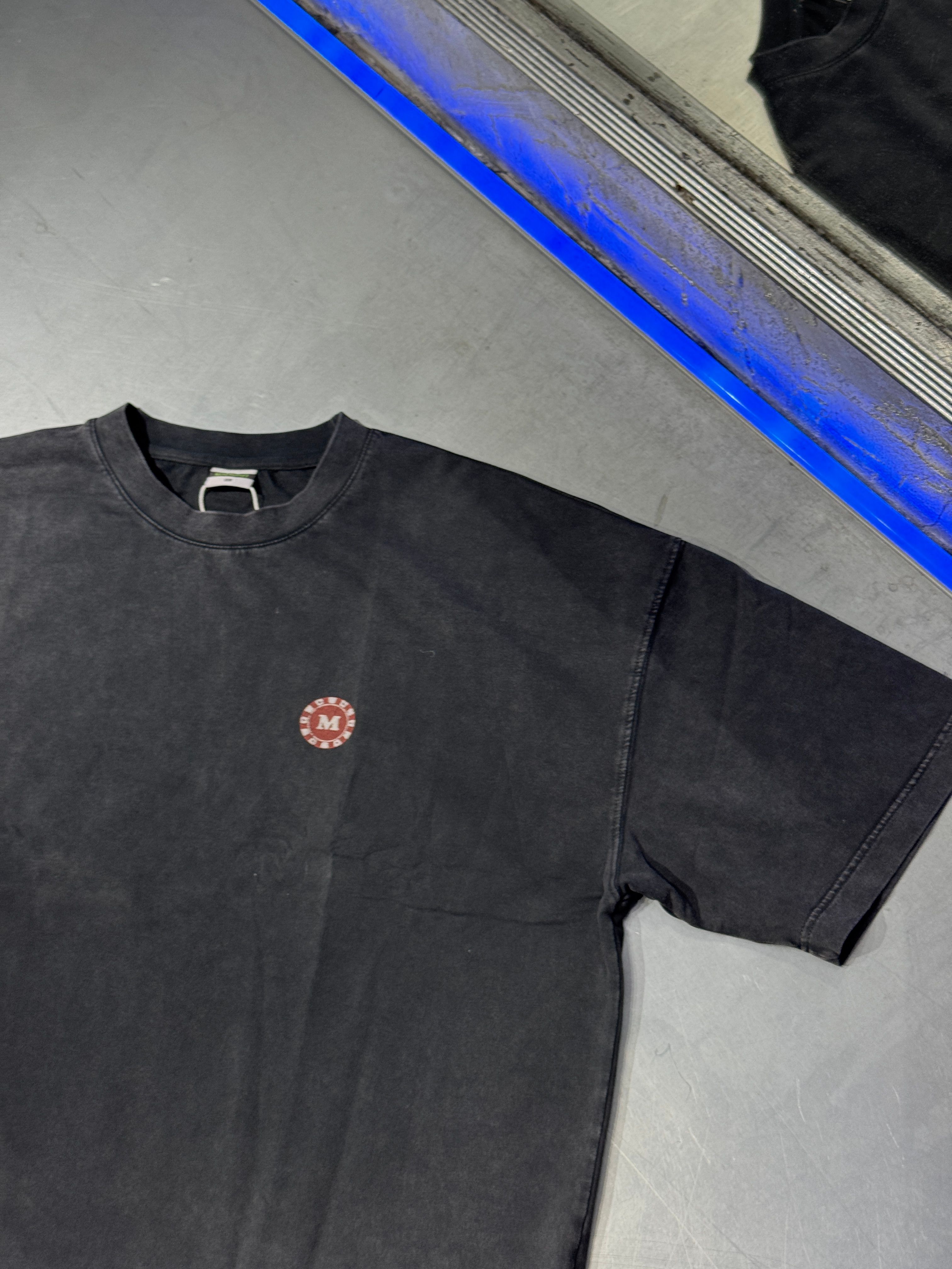 Casino Theme Printed Oversize T-Shirt