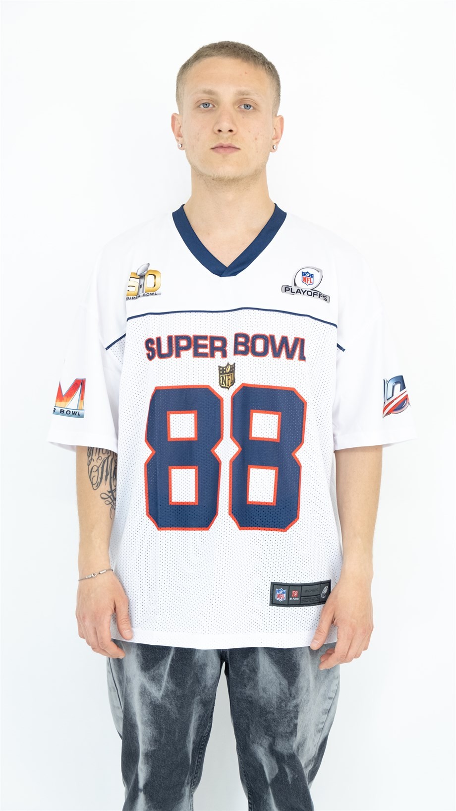 Oversize Old School Super Bowl 88 Jersey