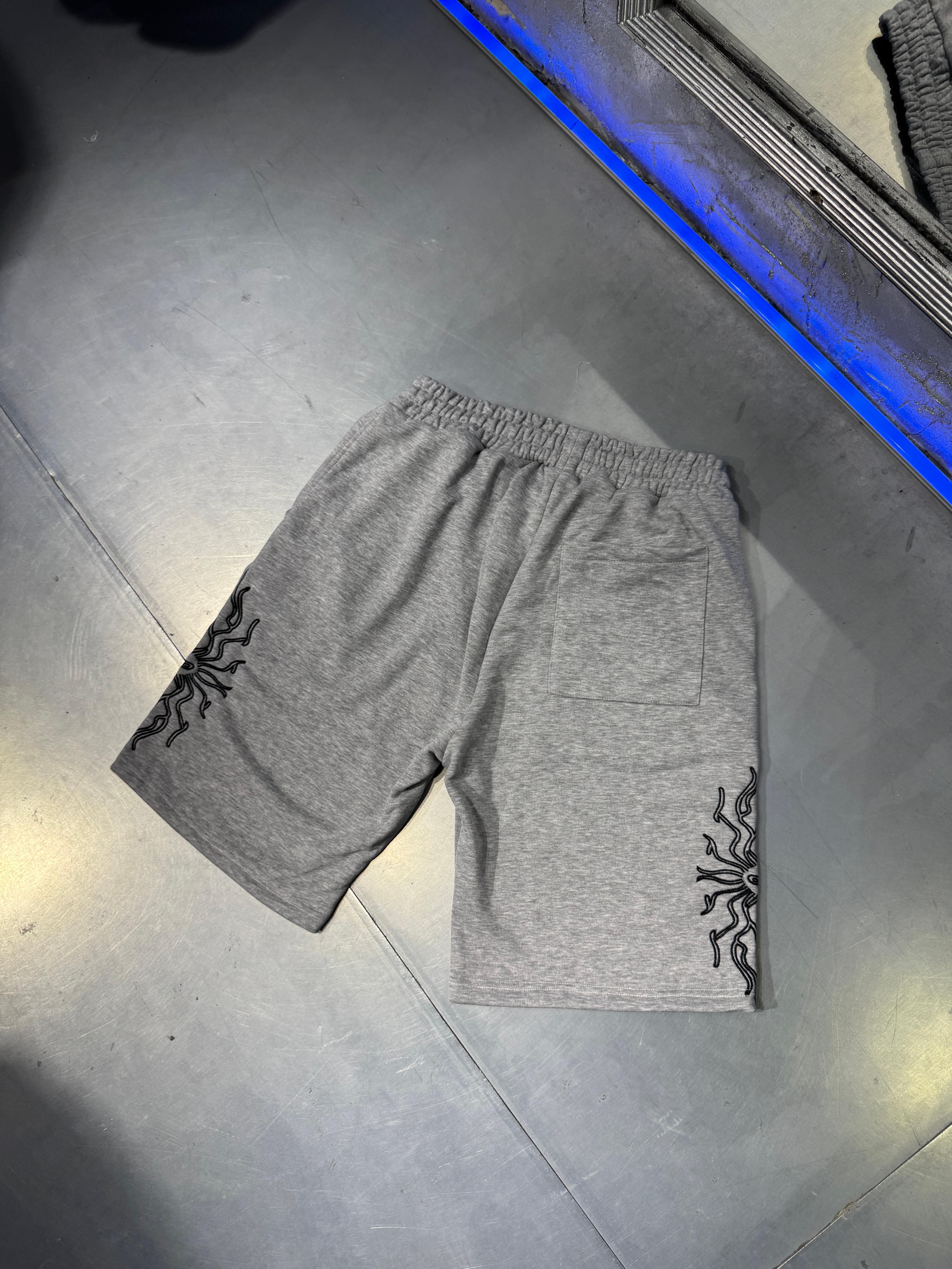 Tribal Burn 3 İplik Acid Wash Şort