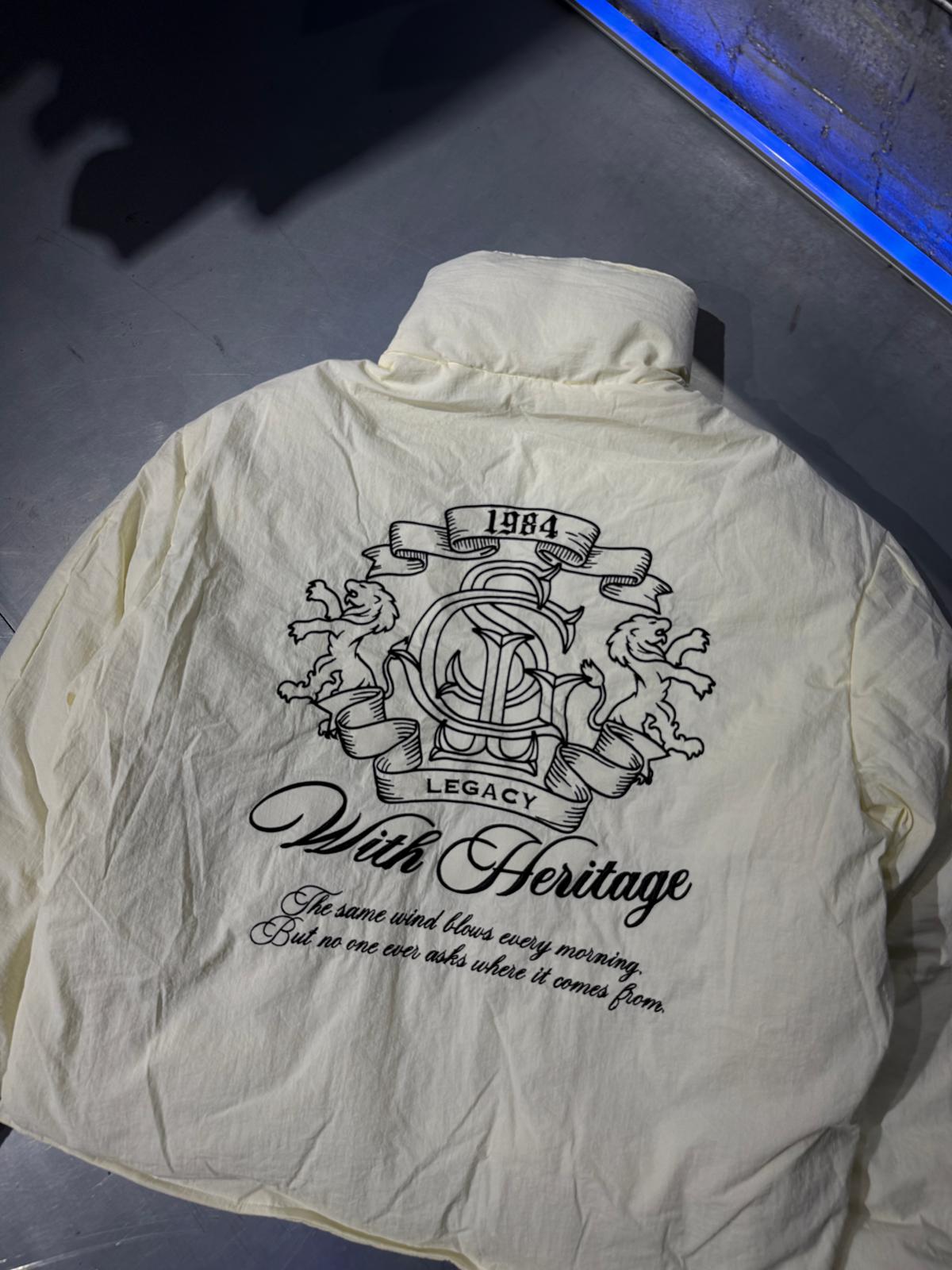 Legacy 1984 Oversize Ekru Şişme Mont