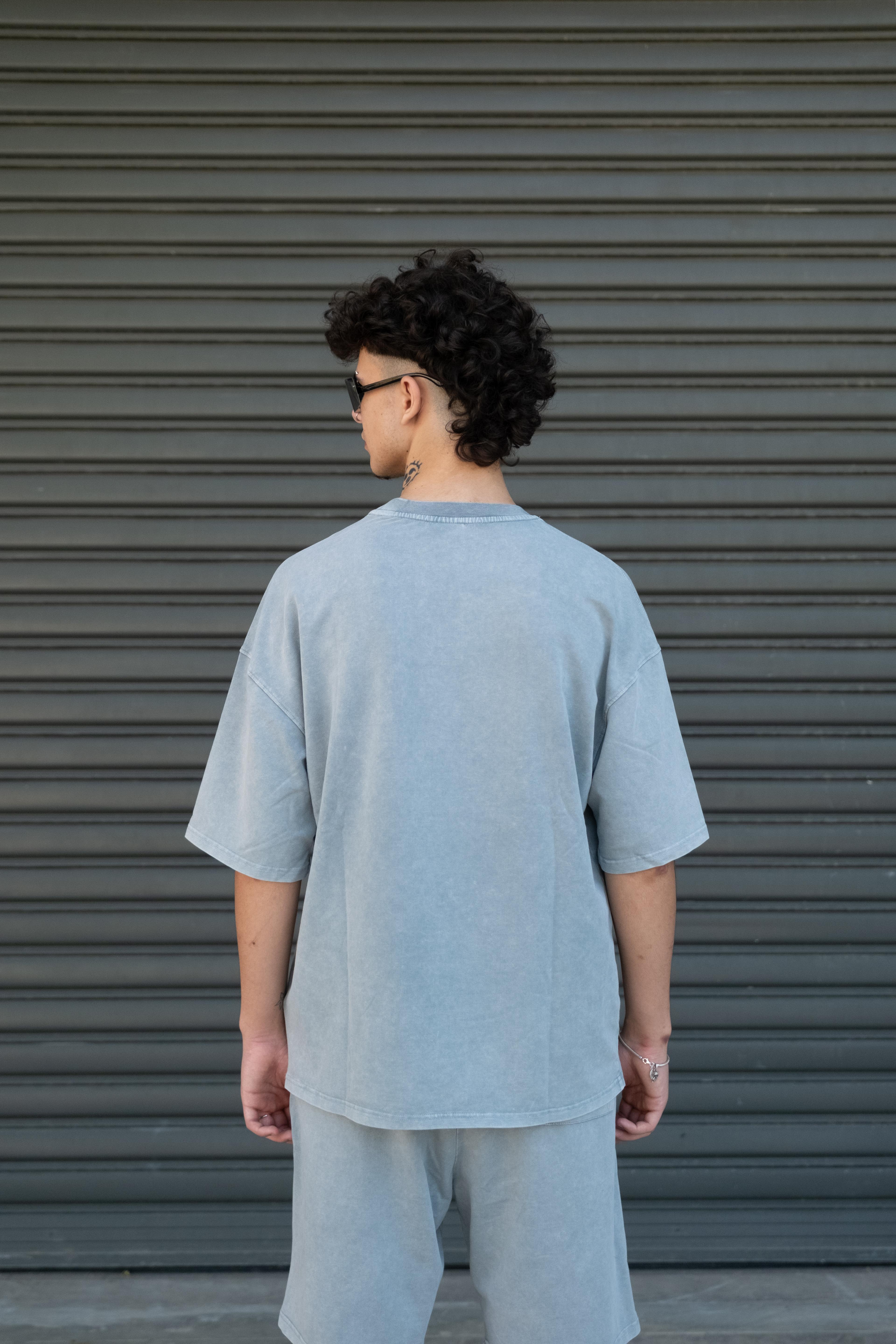 Basic Acid Wash Oversize  T-Shirt
