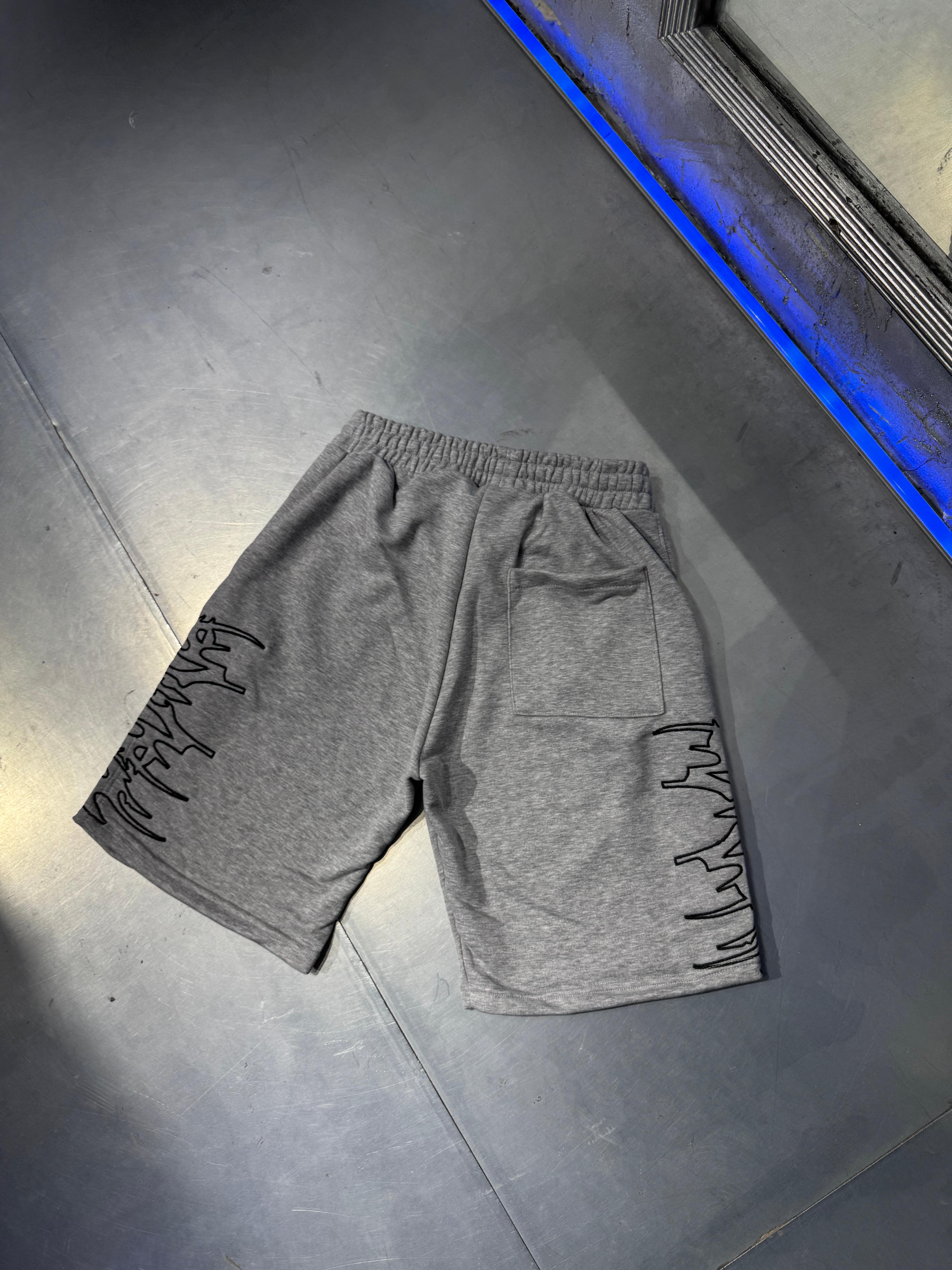 Shadowburn 3 İplik Acid Wash Şort