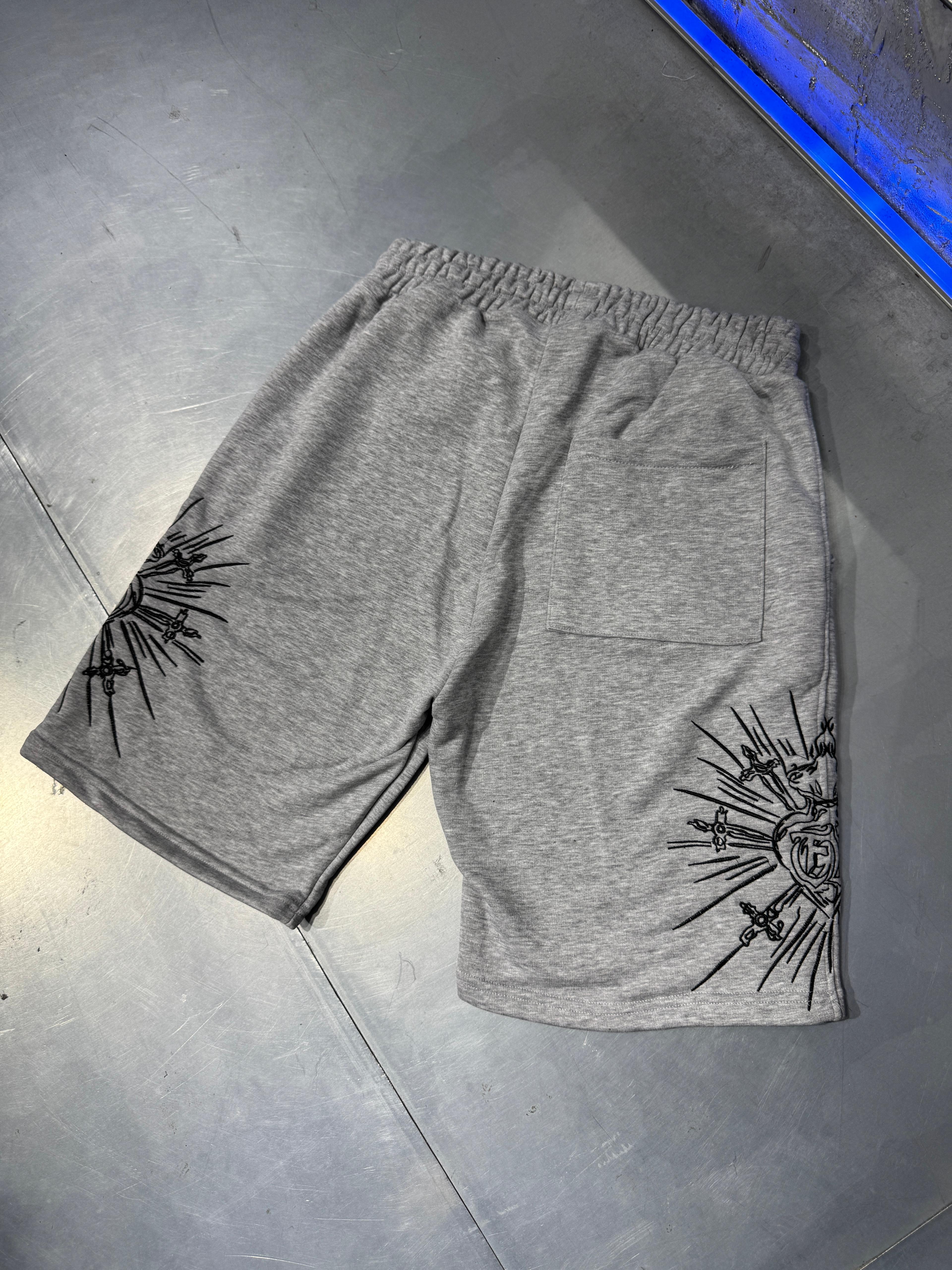 Shadow Crest 3 İplik Acid Wash Şort