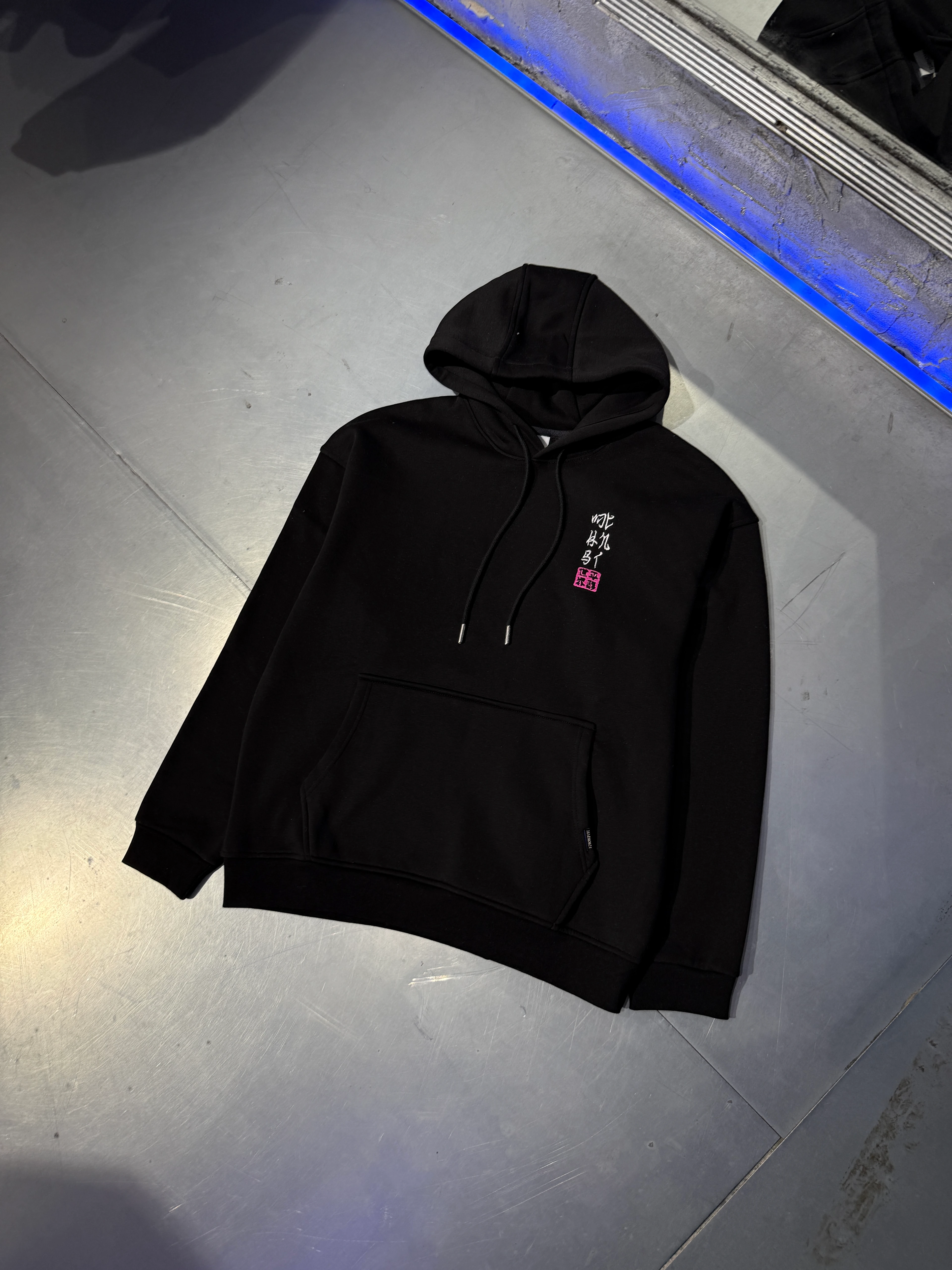 Cherry Blossoms Şardonlu 3 iplik Hoodie