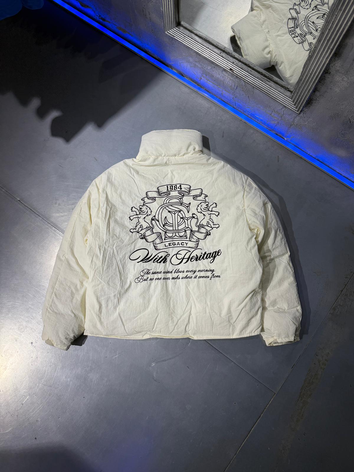 Legacy 1984 Oversize Ekru Şişme Mont