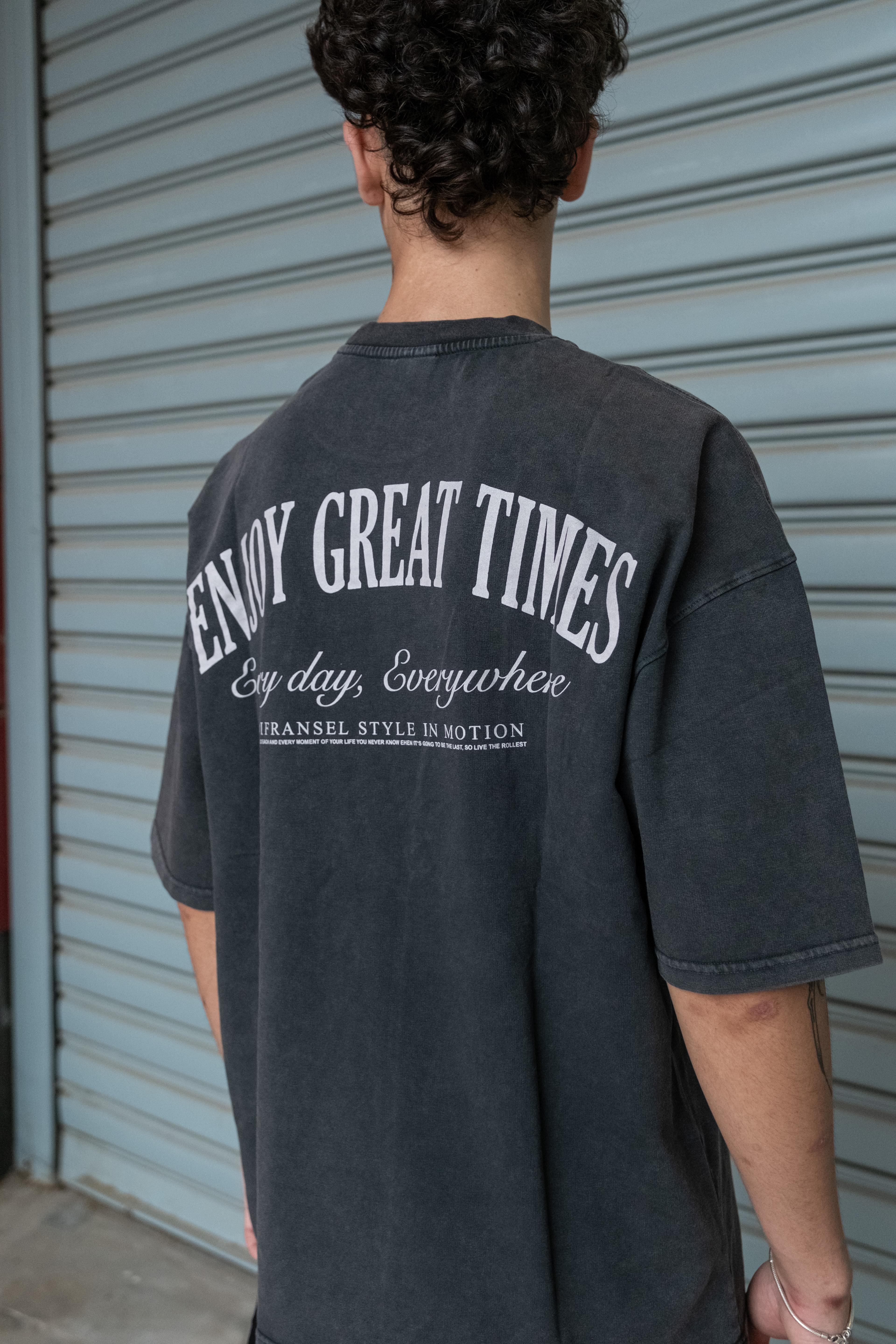 Enjoy Great Times Oversize T-Shirt