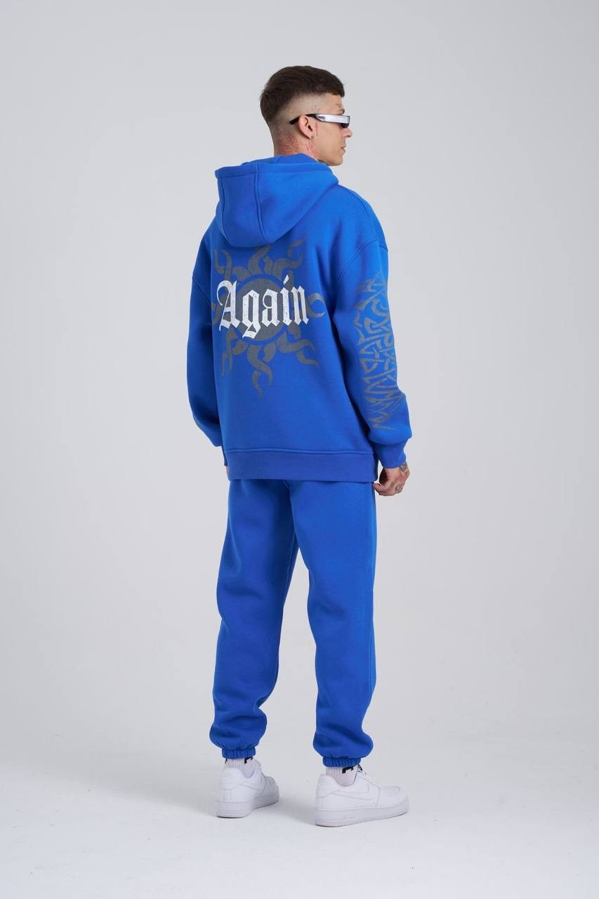 Ethnic Born Again Şardonlu Hoodie