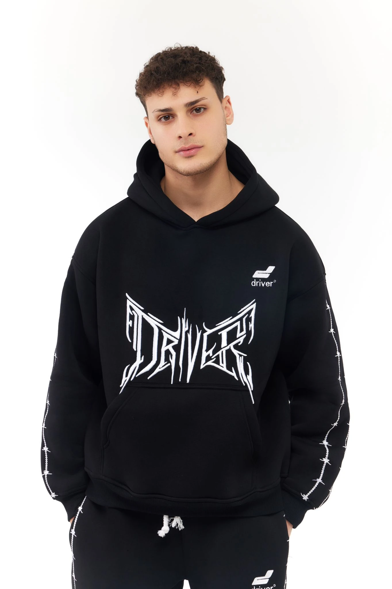 Driver Takım Oversize Nakış Detaylı