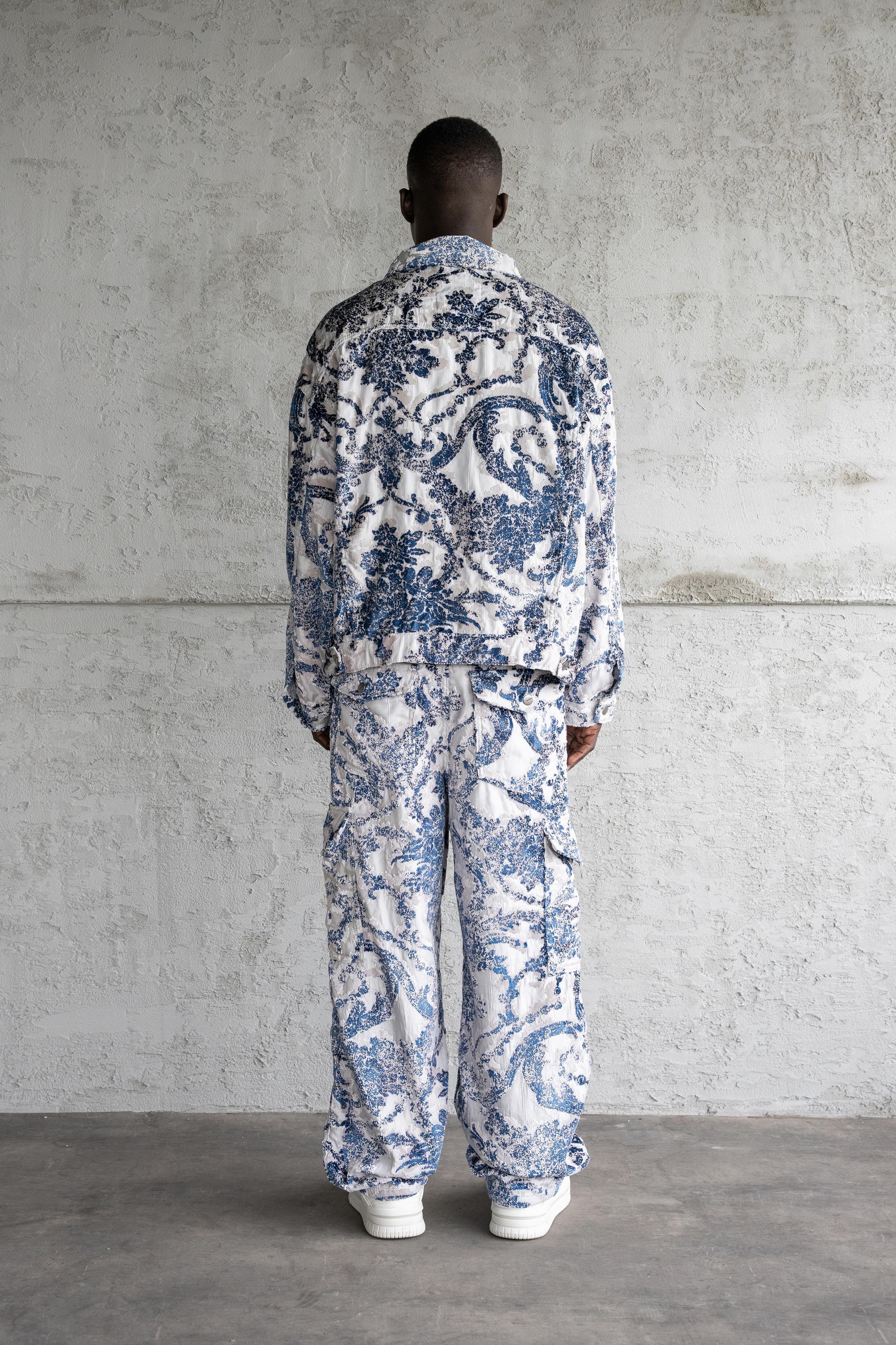 Premium Limited Edition Distorted Denim Takım