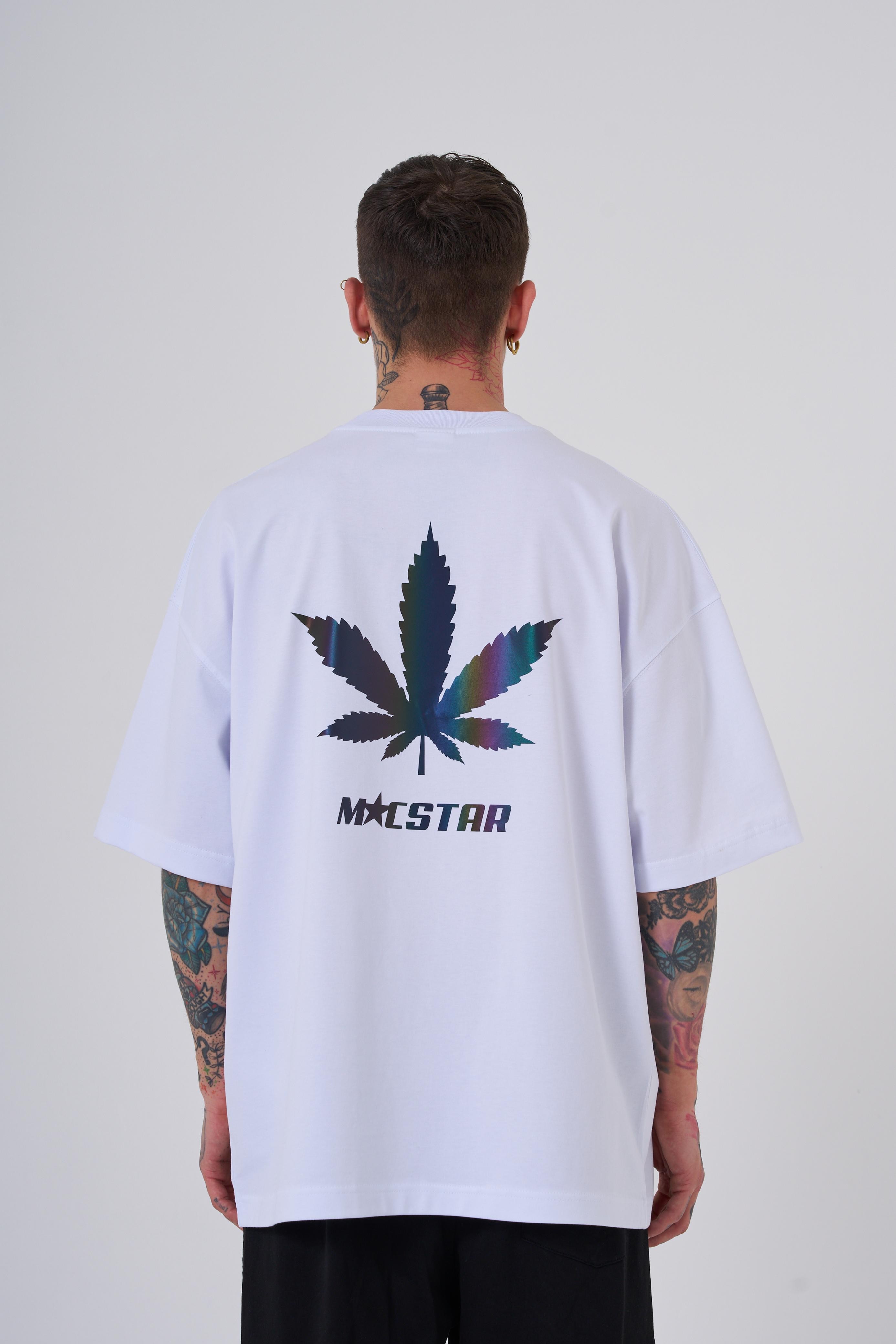 MACSTAR Leaf Oversize T-Shirt