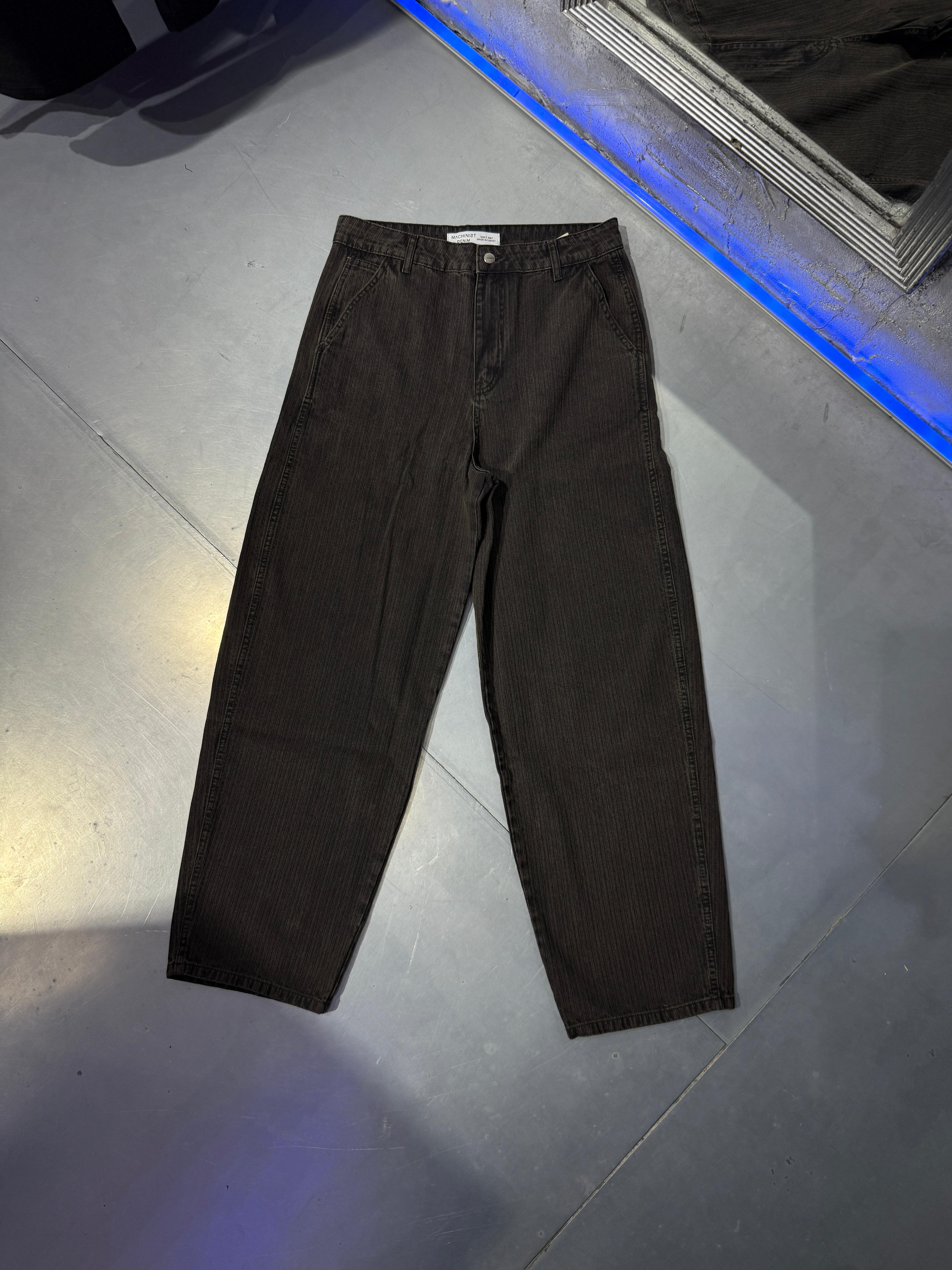 Striped Baloon Fit Jean
