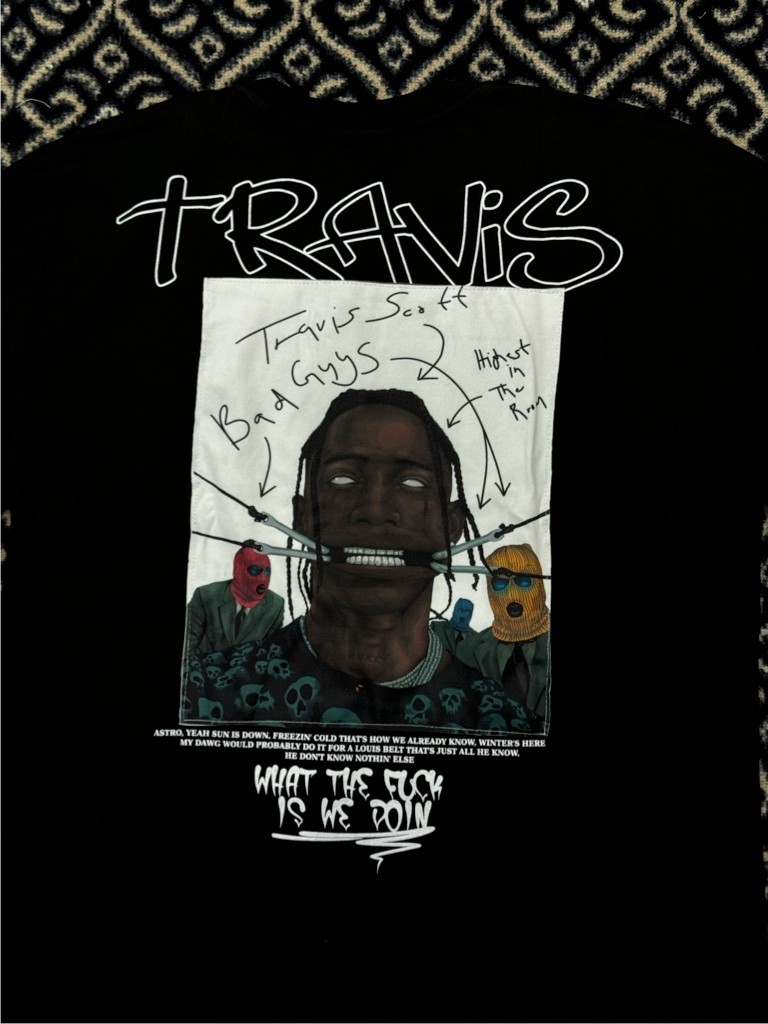 Travis Bad Guys Oversize T-Shirt