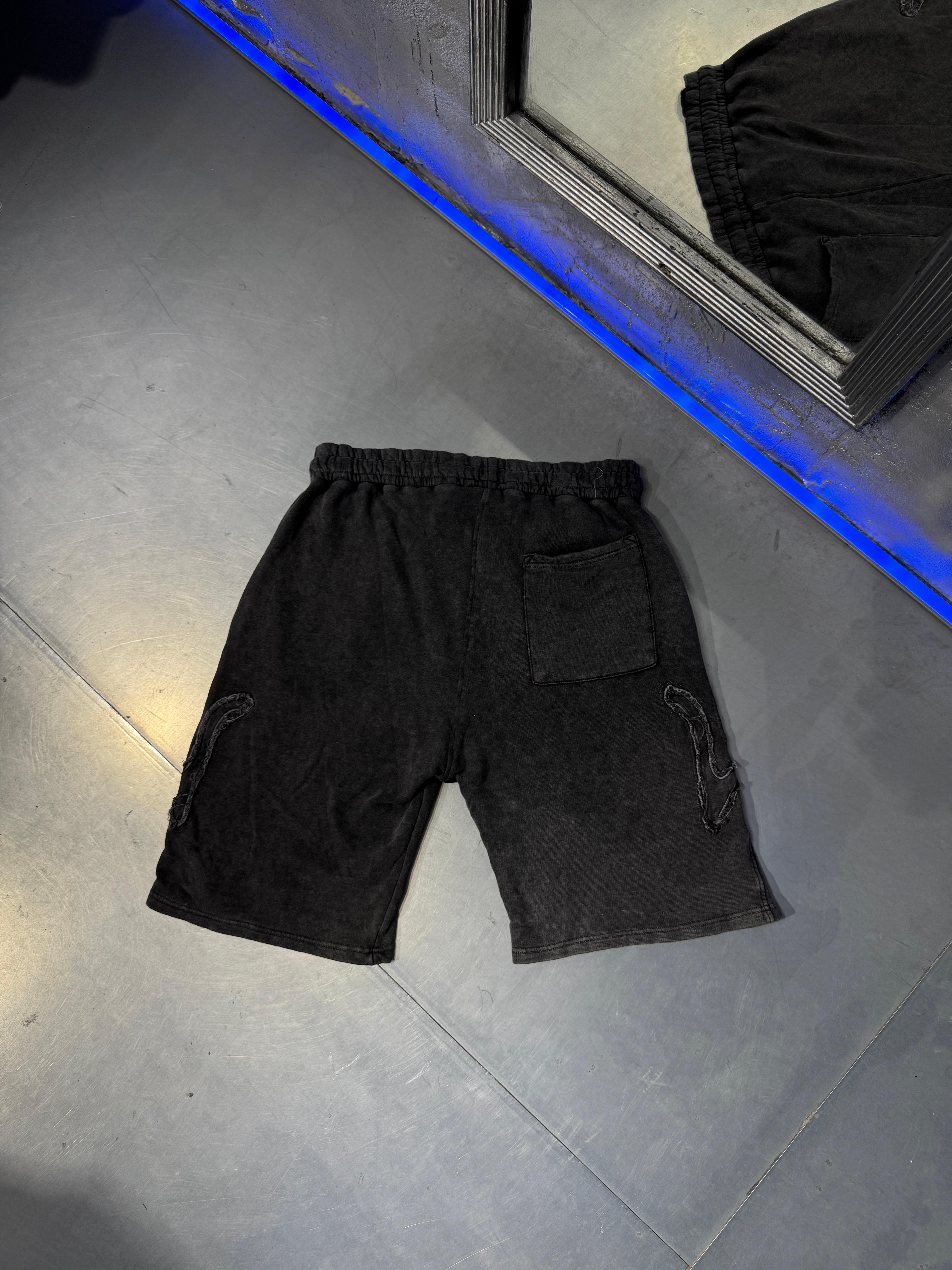 Westside Burn  Acid Wash 3 İplik Şort