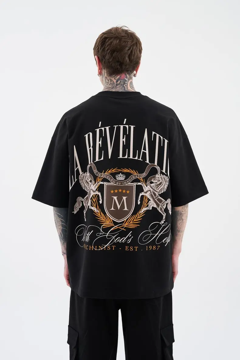 La Revelation Printed Oversize T-Shirt - Kendini yeniden keşfet!
