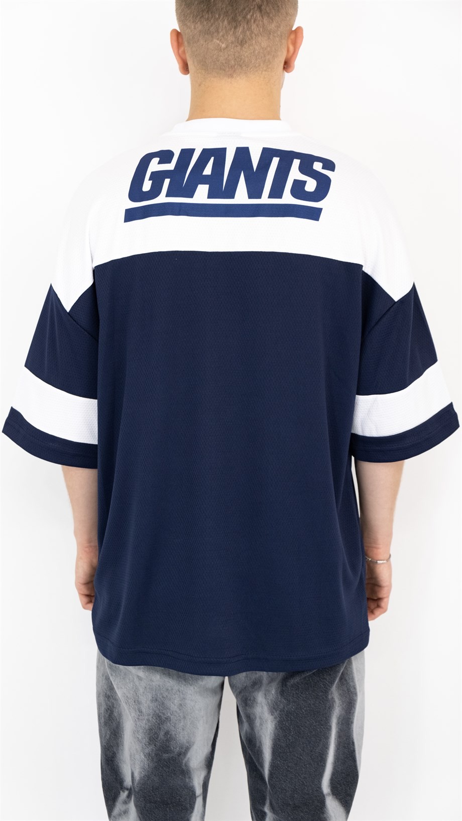 Oversize NFL New York Yankees Jersey - LACİVERT/BEYAZ