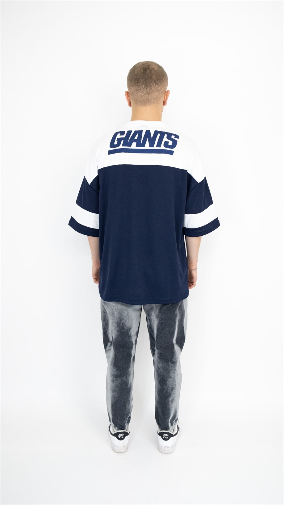 Oversize NFL New York Yankees Jersey - LACİVERT/BEYAZ