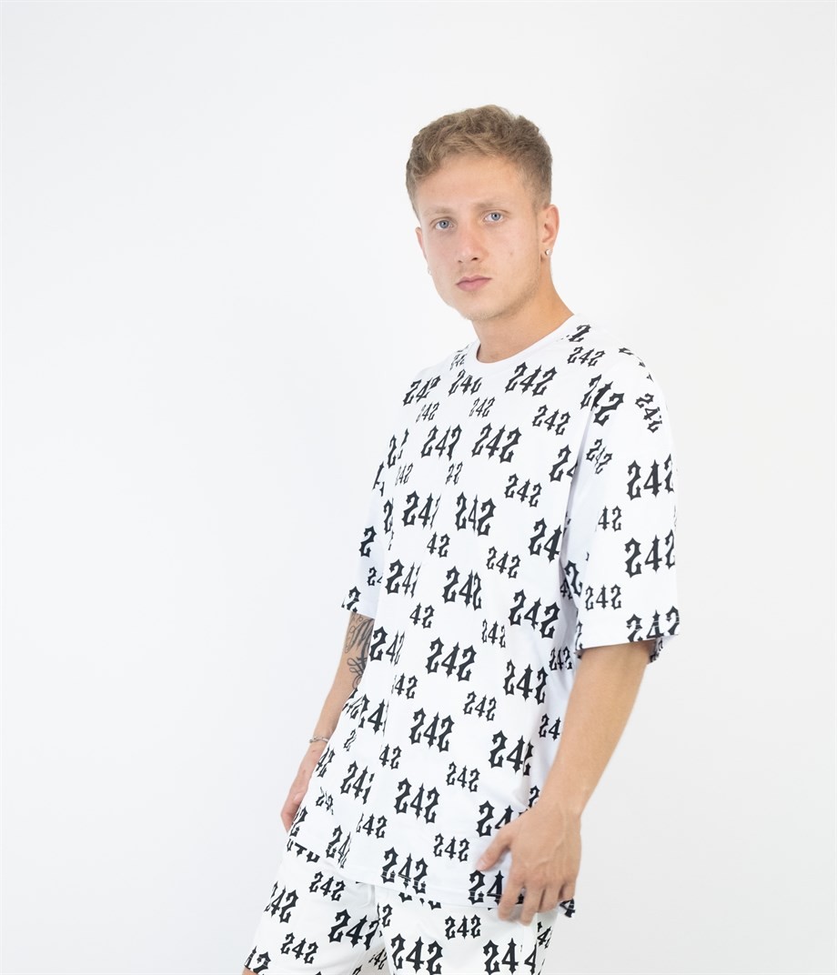 Oversize 242 Full Printed T-shirt