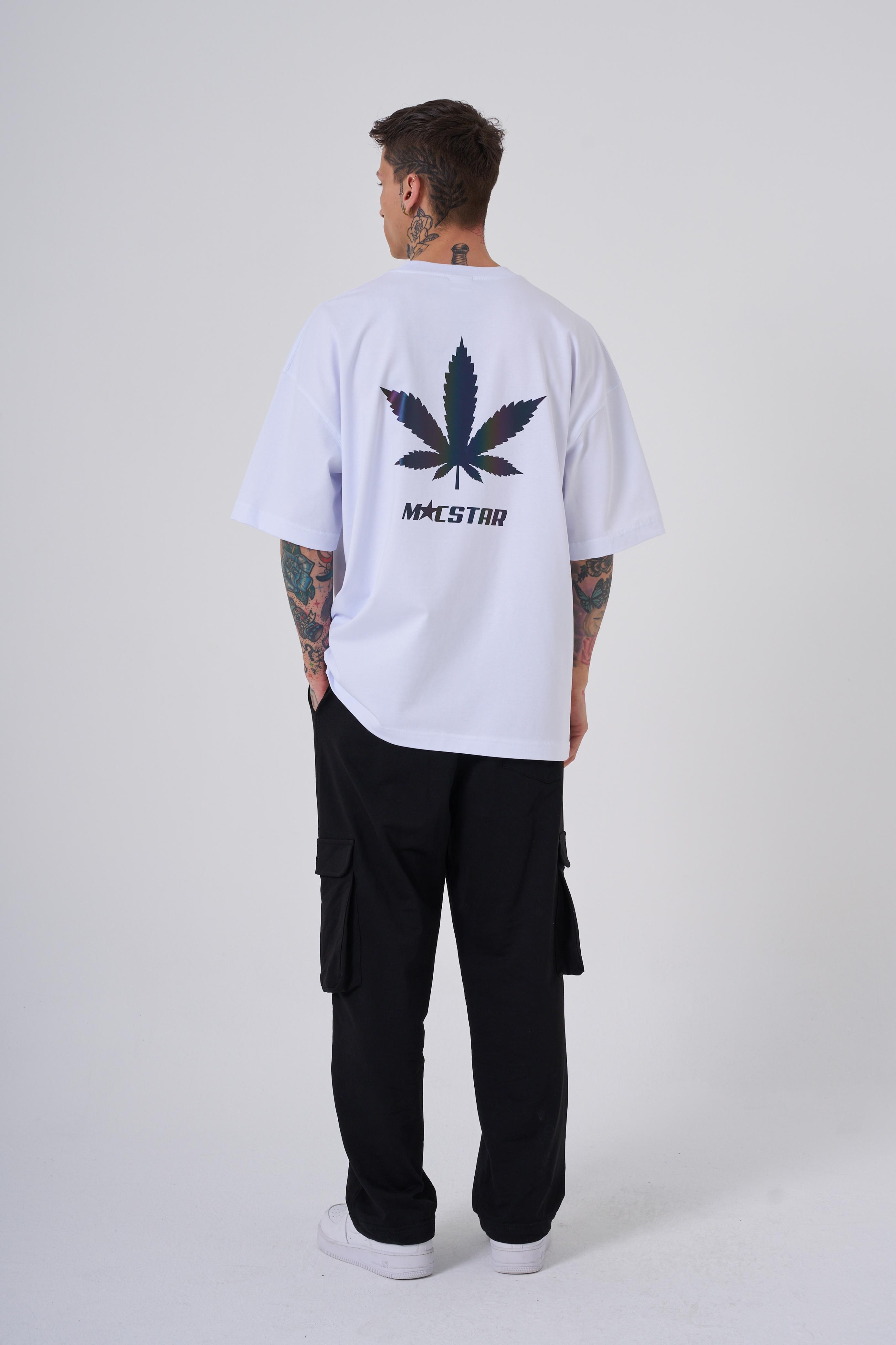 MACSTAR Leaf Oversize T-Shirt