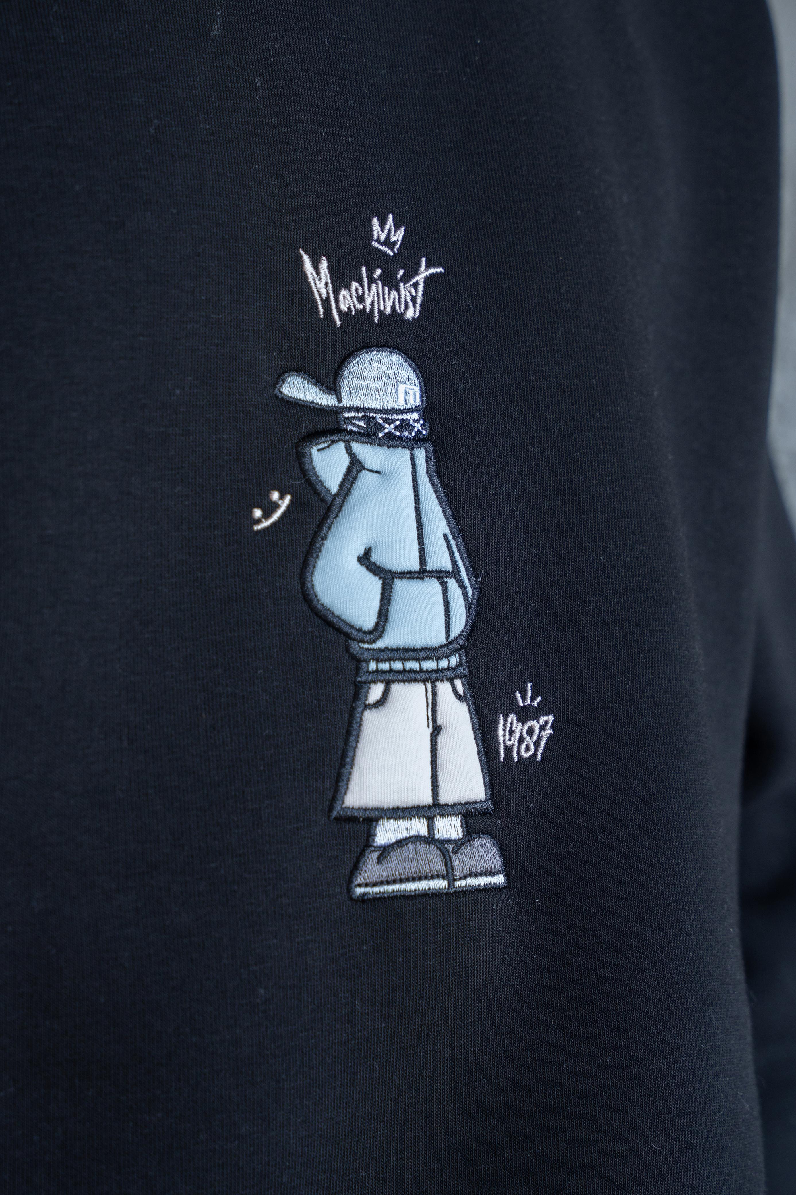 Mascot Emroidered Şardonlu Sweatshirt