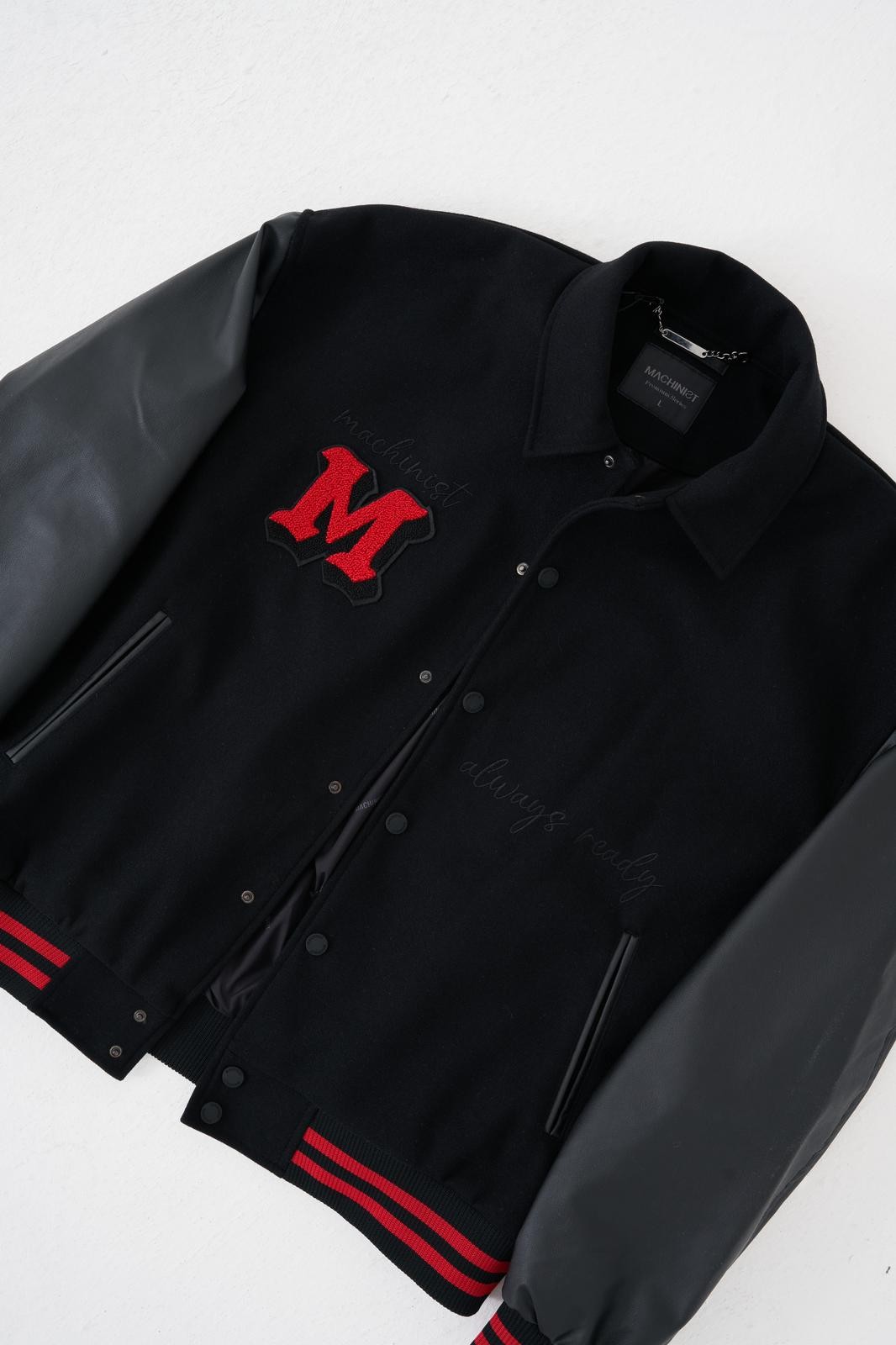 OVERSIZE PITBULL EMBROIDERY BOMBER JACKET