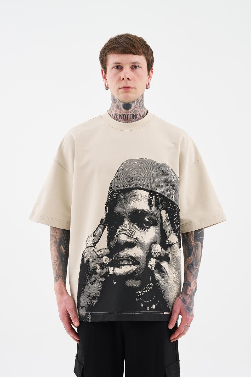 Rapper Printed T-Shirt