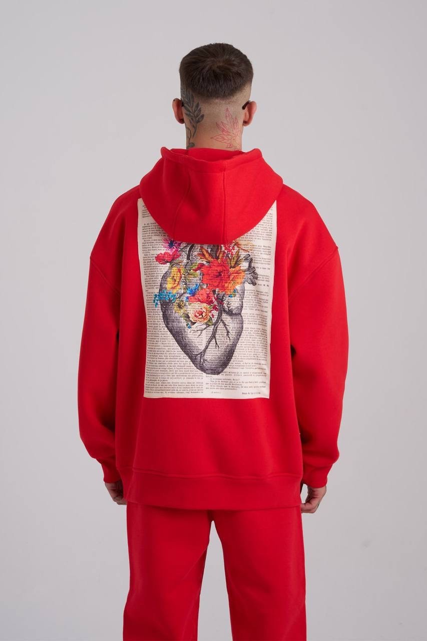 Heart Of Glass Şardonlu Hoodie