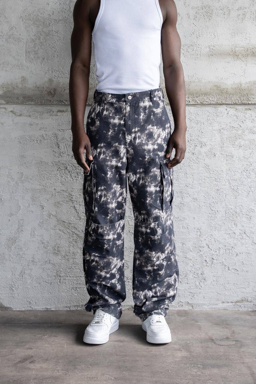 Efectli Baggy Cargo Pantolon  - Black