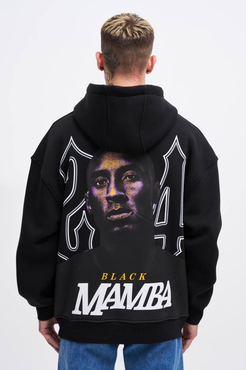 Black Mamba Şardonlu Hoodie