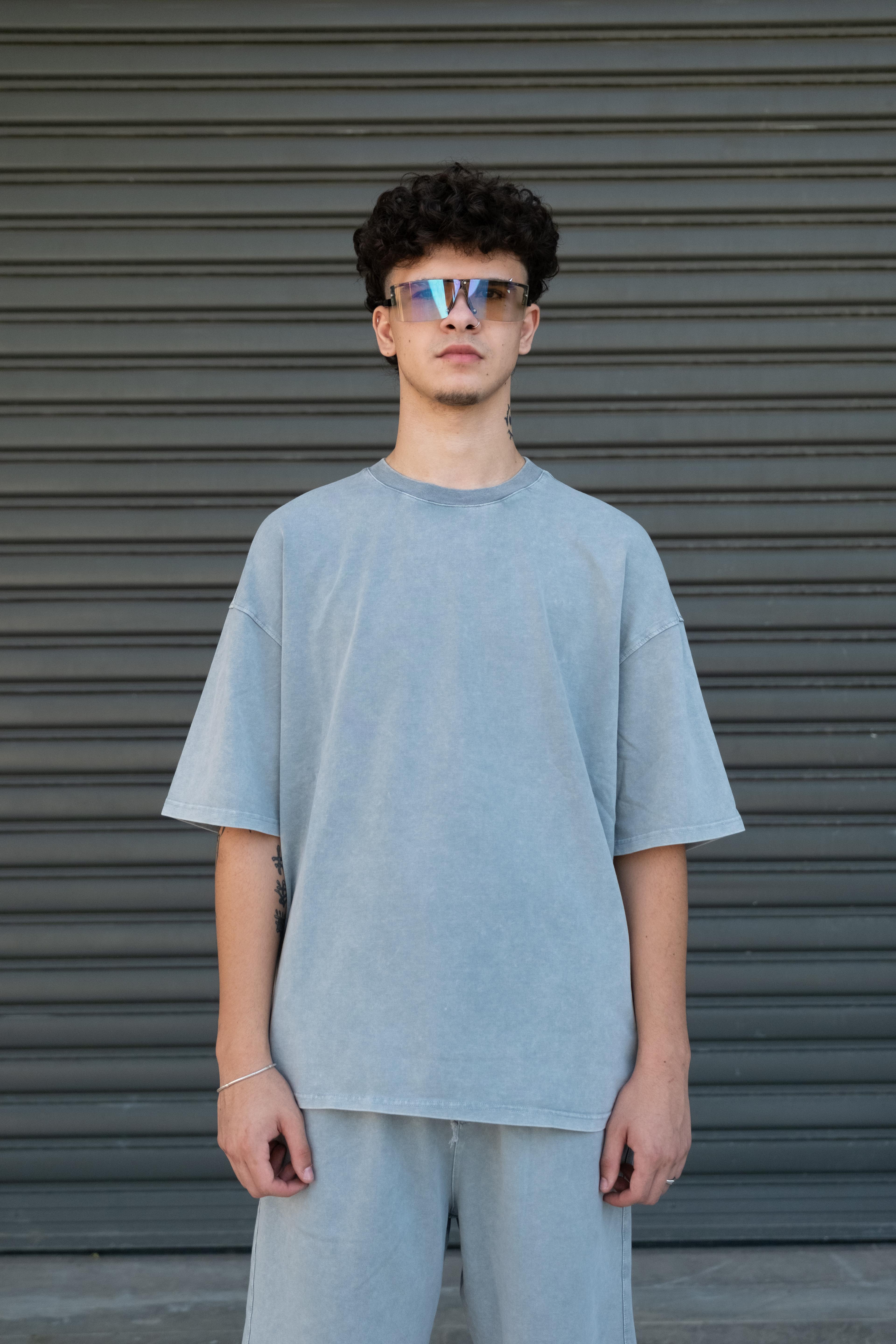 Basic Acid Wash Oversize  T-Shirt