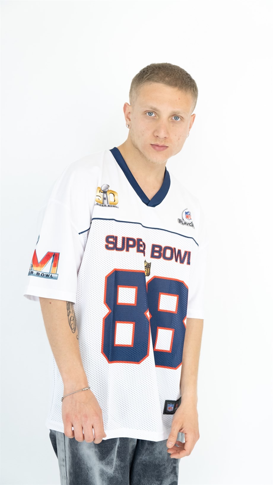 Oversize Old School Super Bowl 88 Jersey