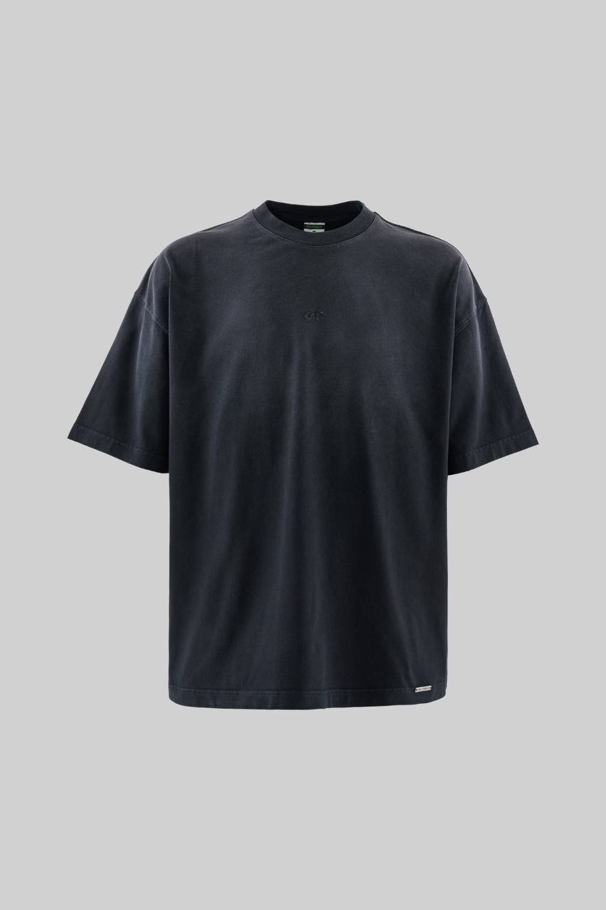Degrade Efected Acid Wash Oversize T-Shirt