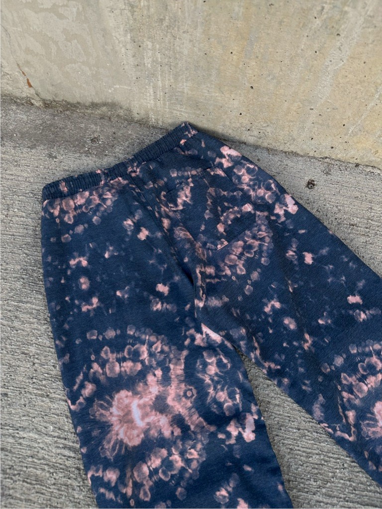 Batik Desen Stoper Ayarlanabilir Paça Baggy Pantolon