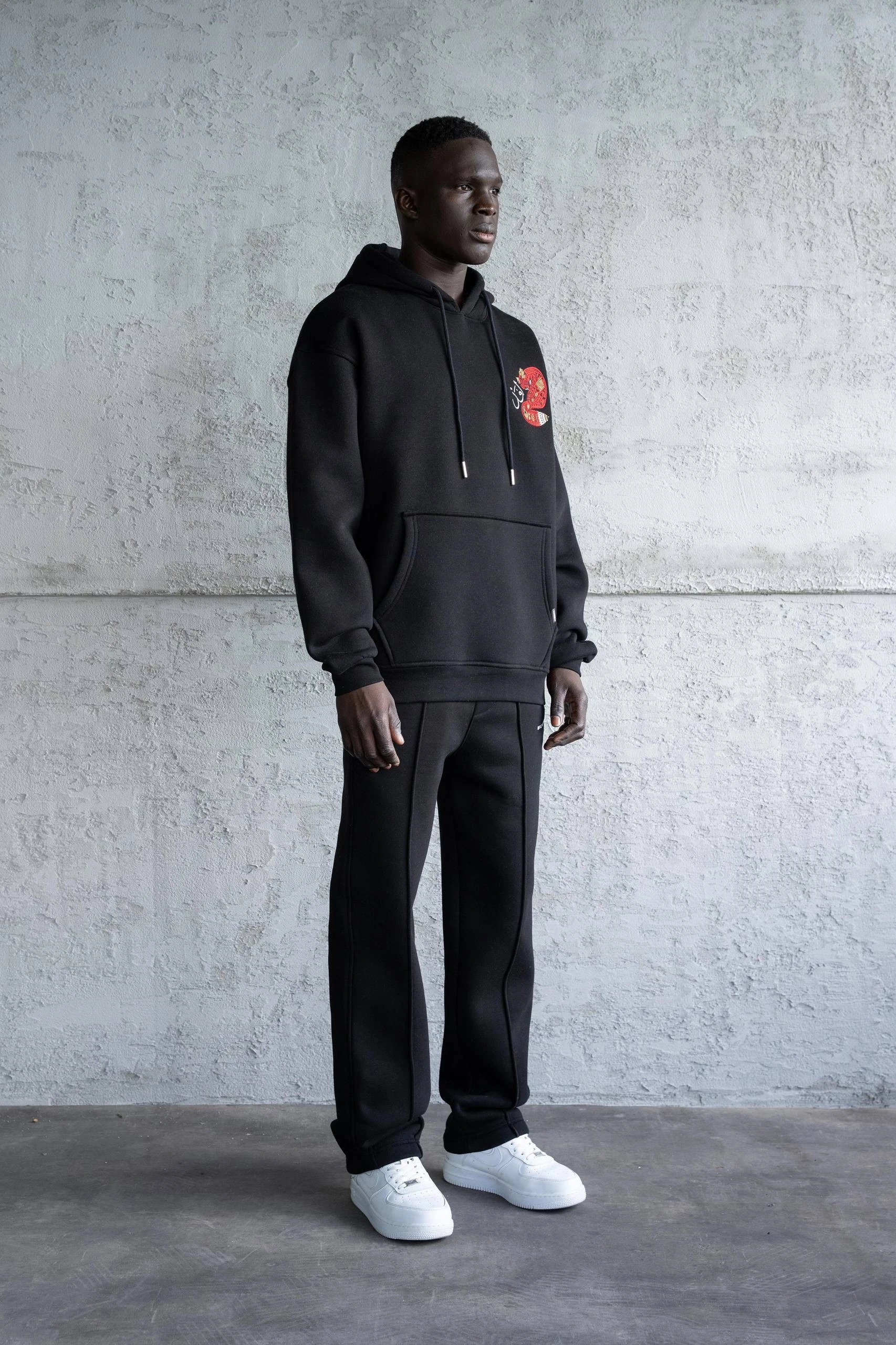 Red Fox 3 İplik Şardonlu Hoodie