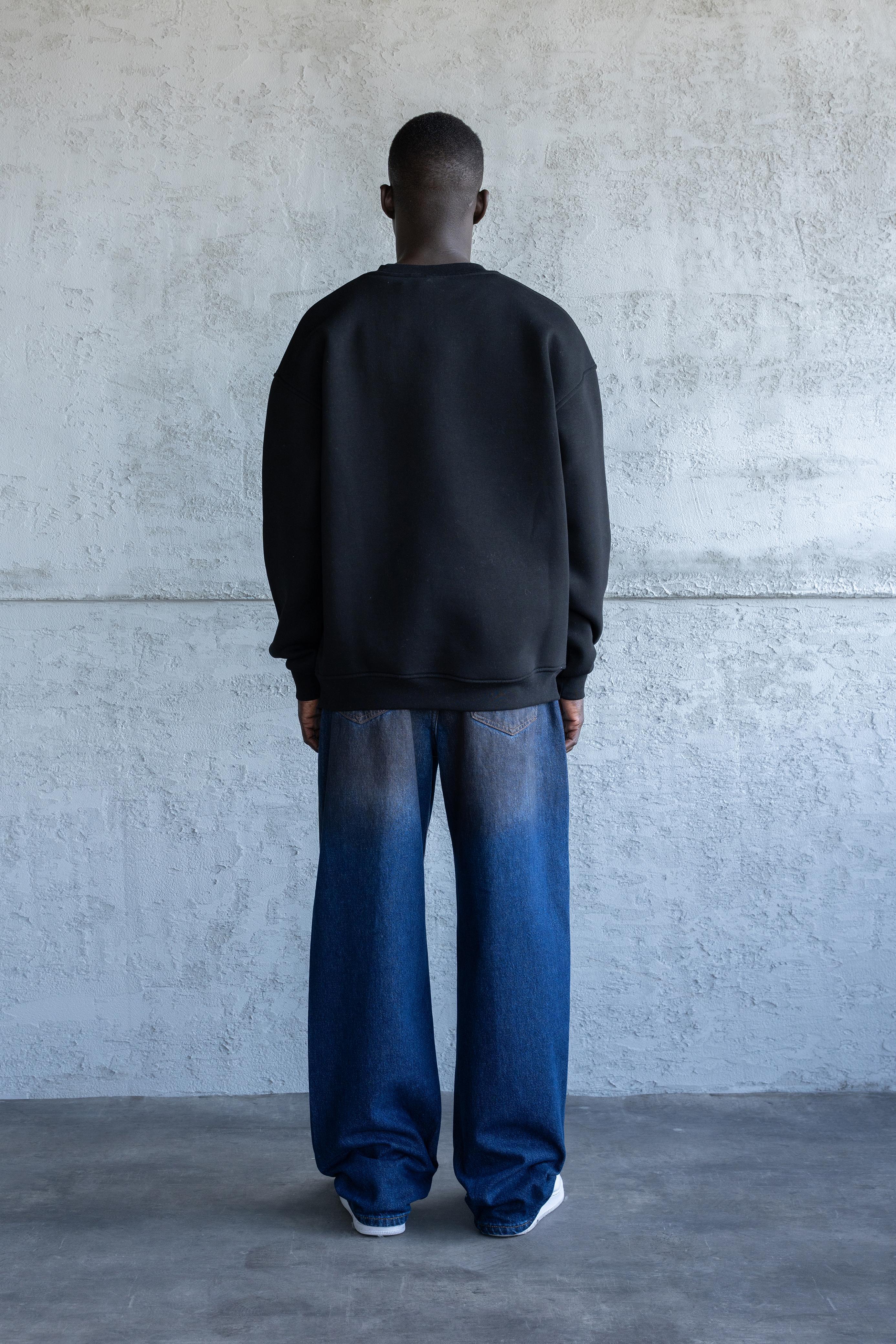 Mascot Emroidered Şardonlu Sweatshirt