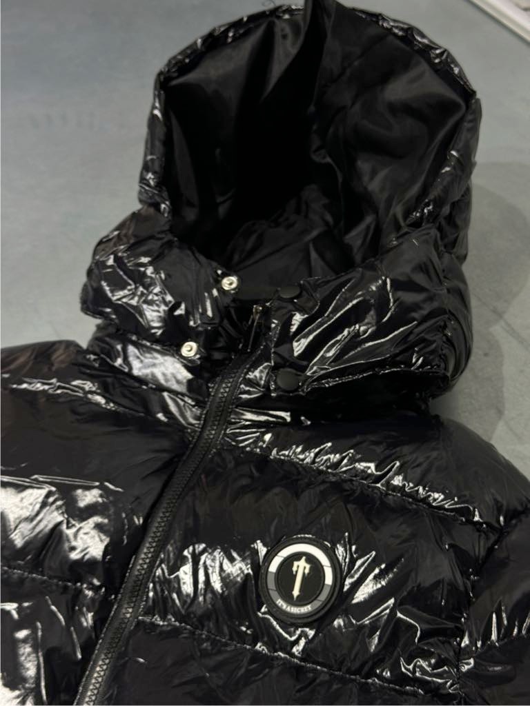 Trapstar Black Gloss Puffer Jacket