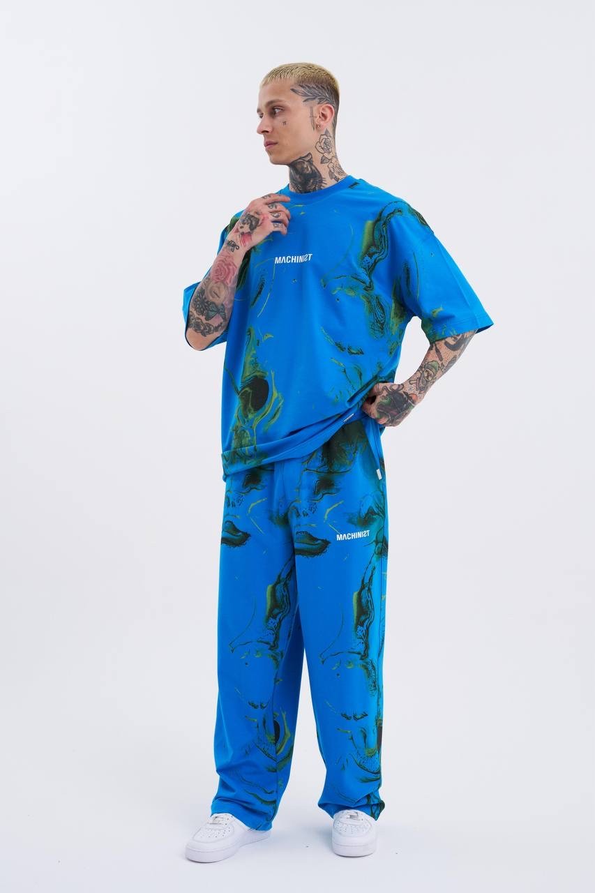 Nothing Last Abstract Oversize T-Shirt
