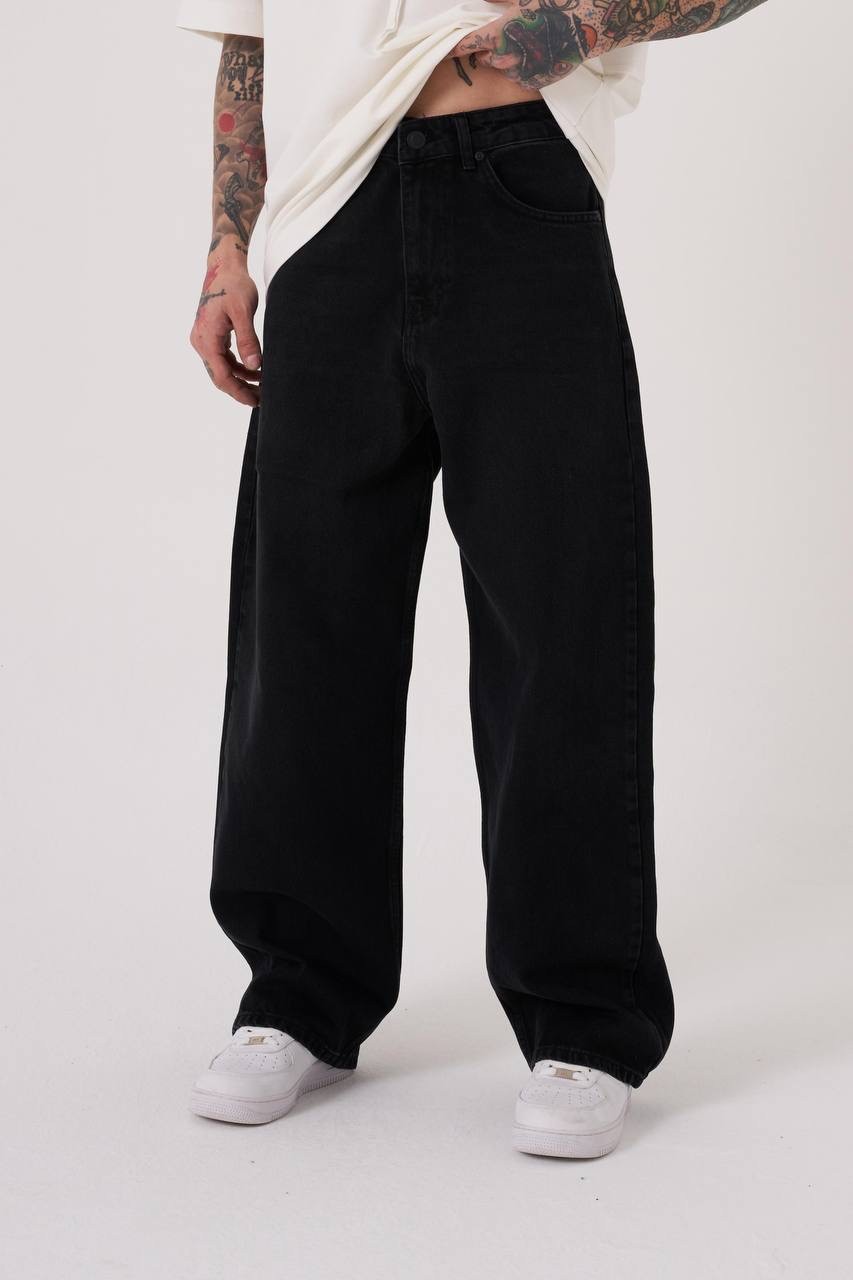 Oversize Baggy Jean - Siyah