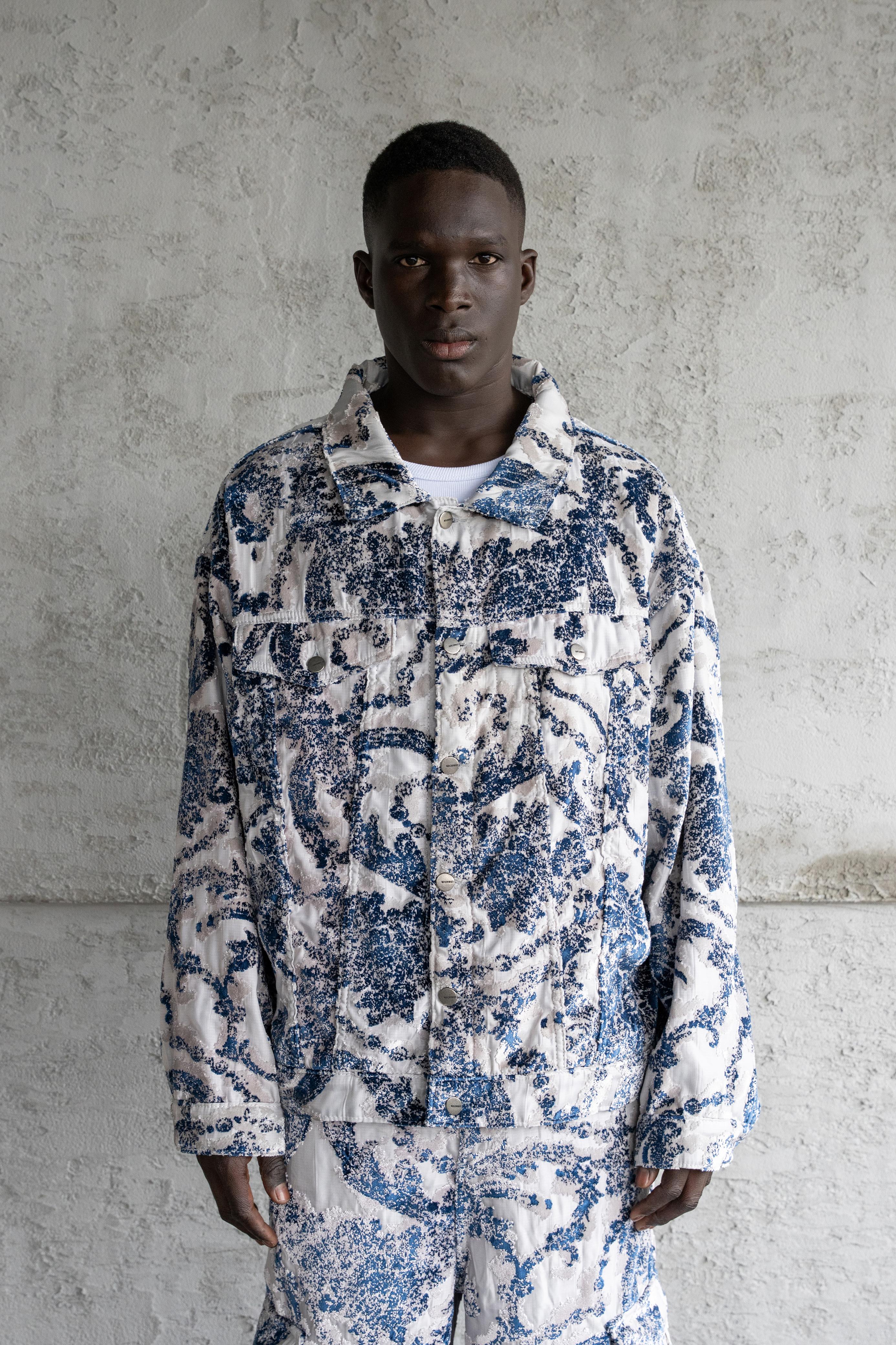 Premium Limited Edition Distorted Denim Takım