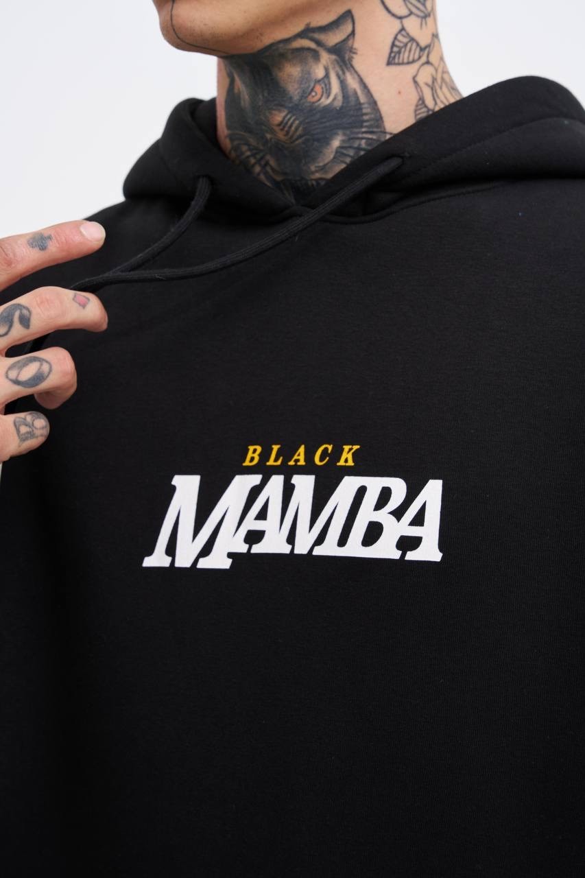 Black Mamba Şardonlu Hoodie