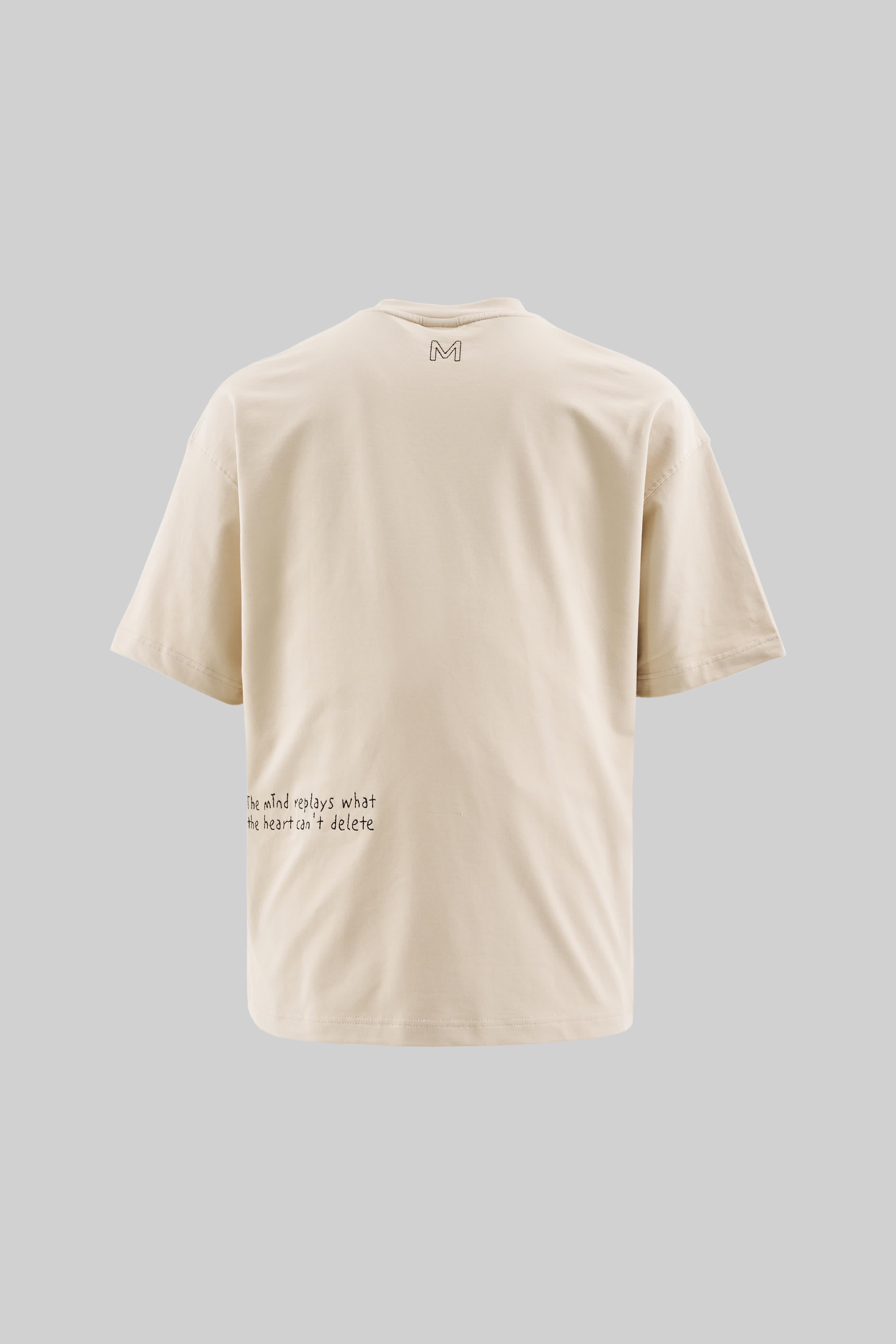 Heart Embroidery Oversize T-Shirt