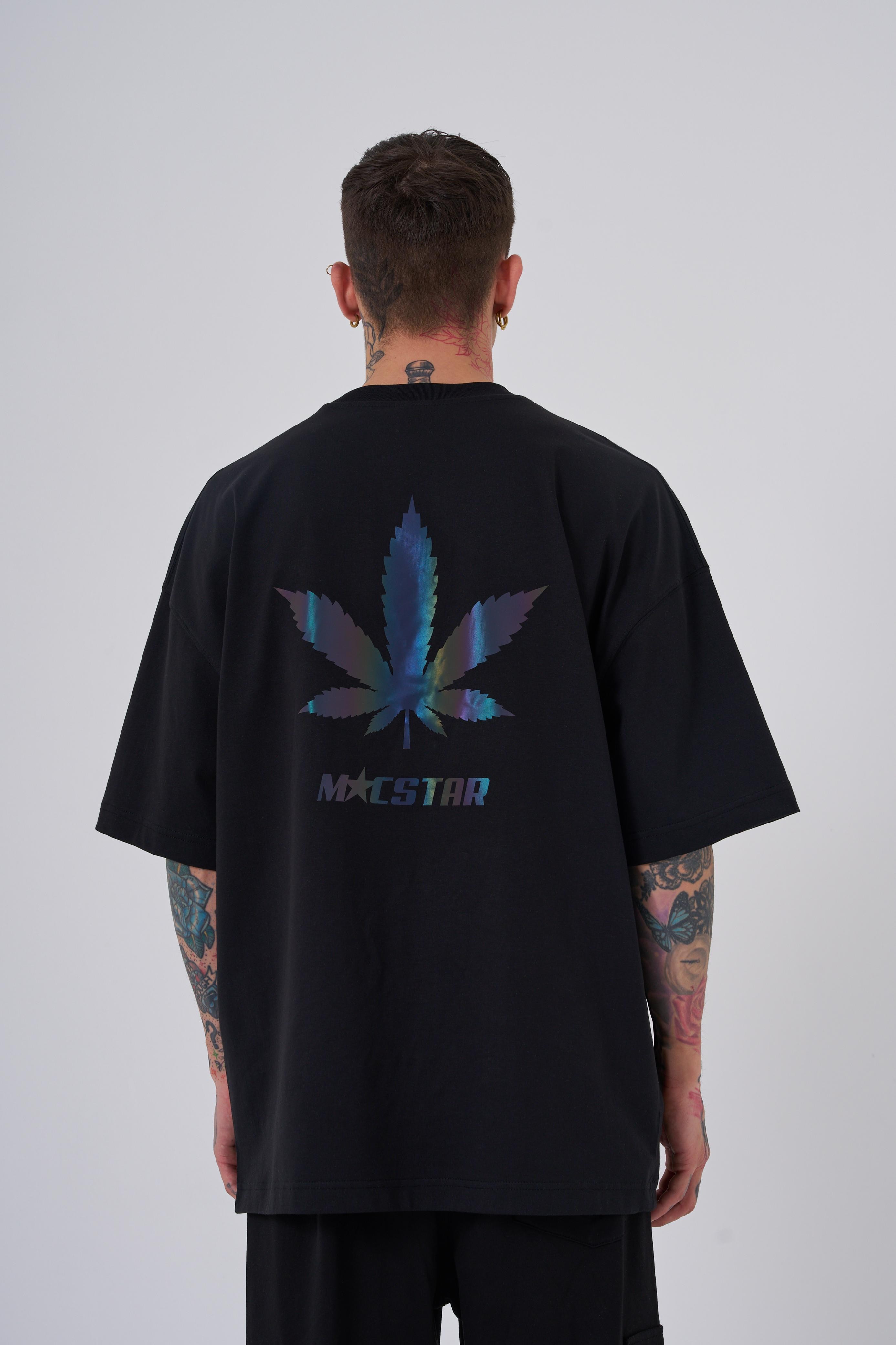 MACSTAR Leaf Oversize T-Shirt