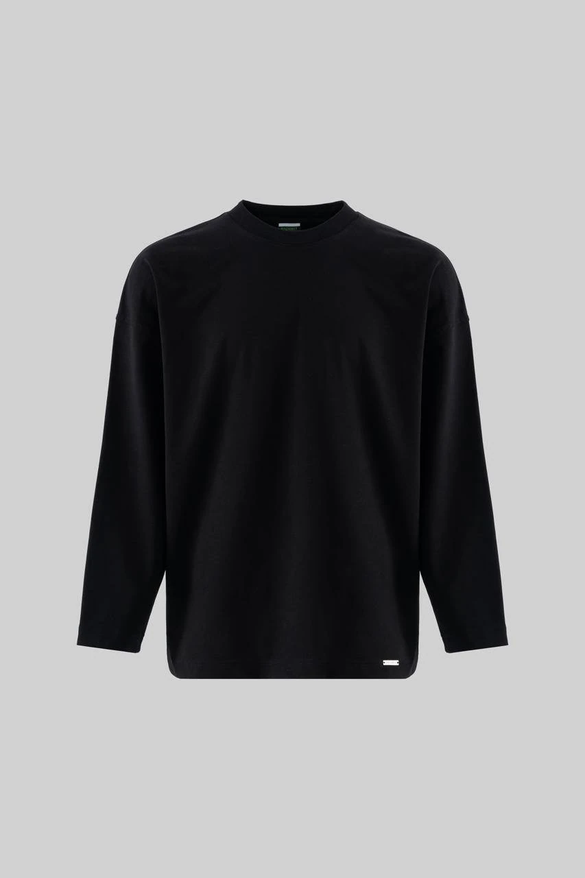 Technical Emroidered Long Sleeve