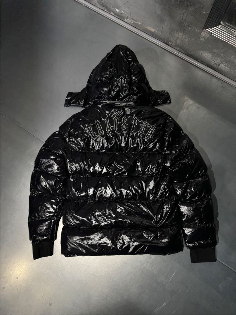 Trapstar Black Gloss Puffer Jacket