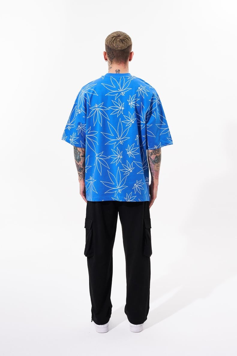 Cannabis Leaf Oversize T-Shirt