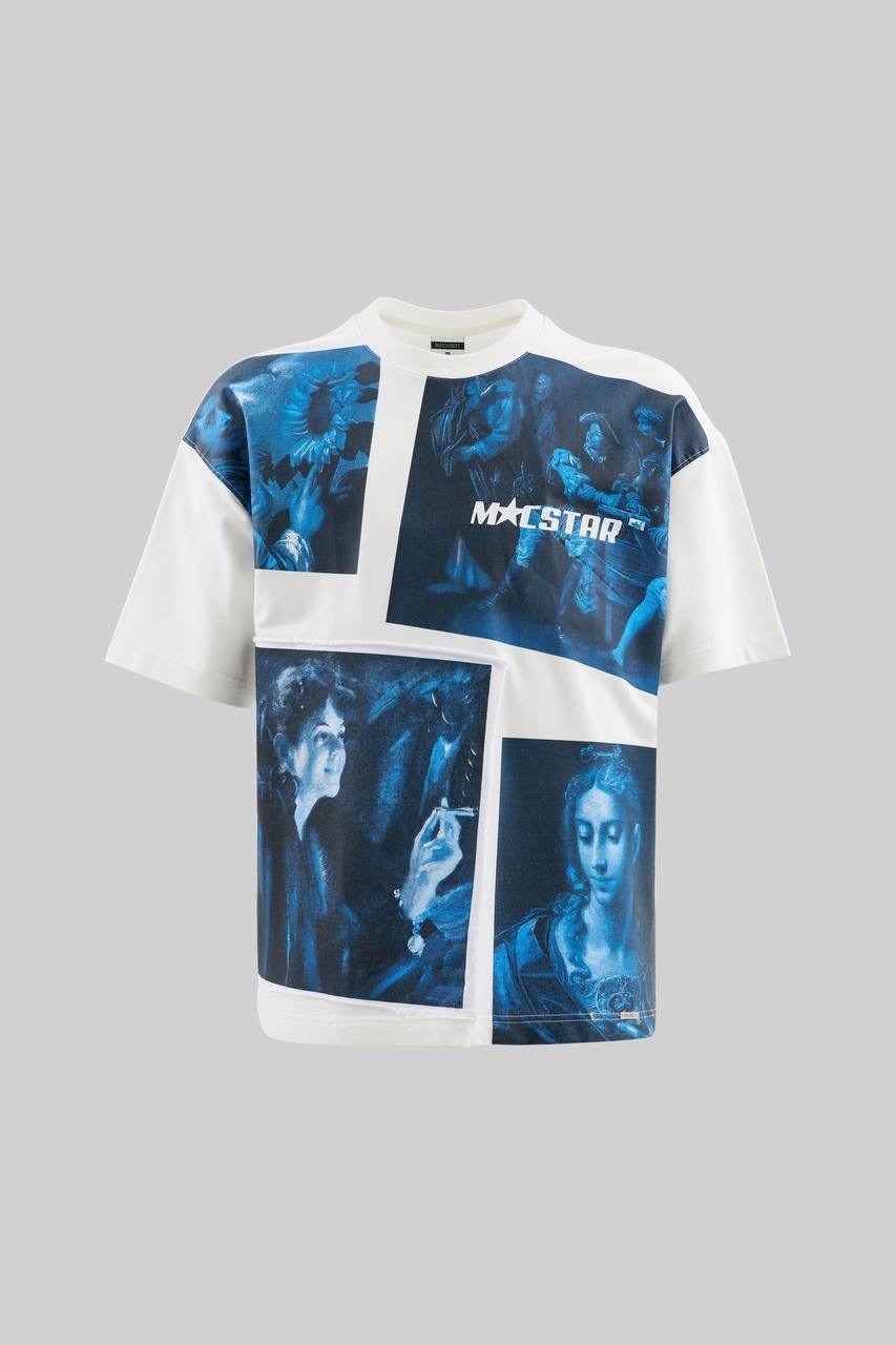 Macstar Vintage Oversize T-Shirt - Ecru