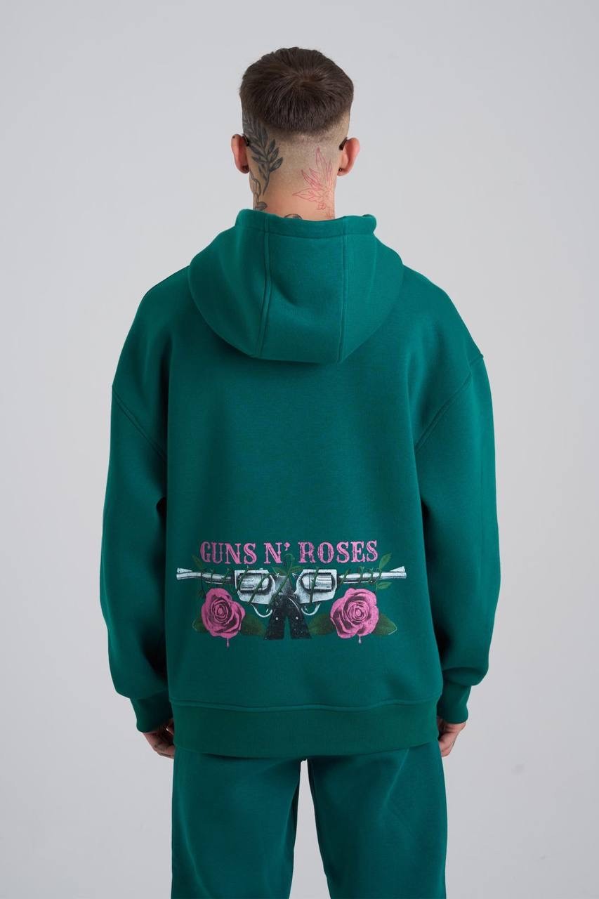 Guns Şardonlu Hoodie