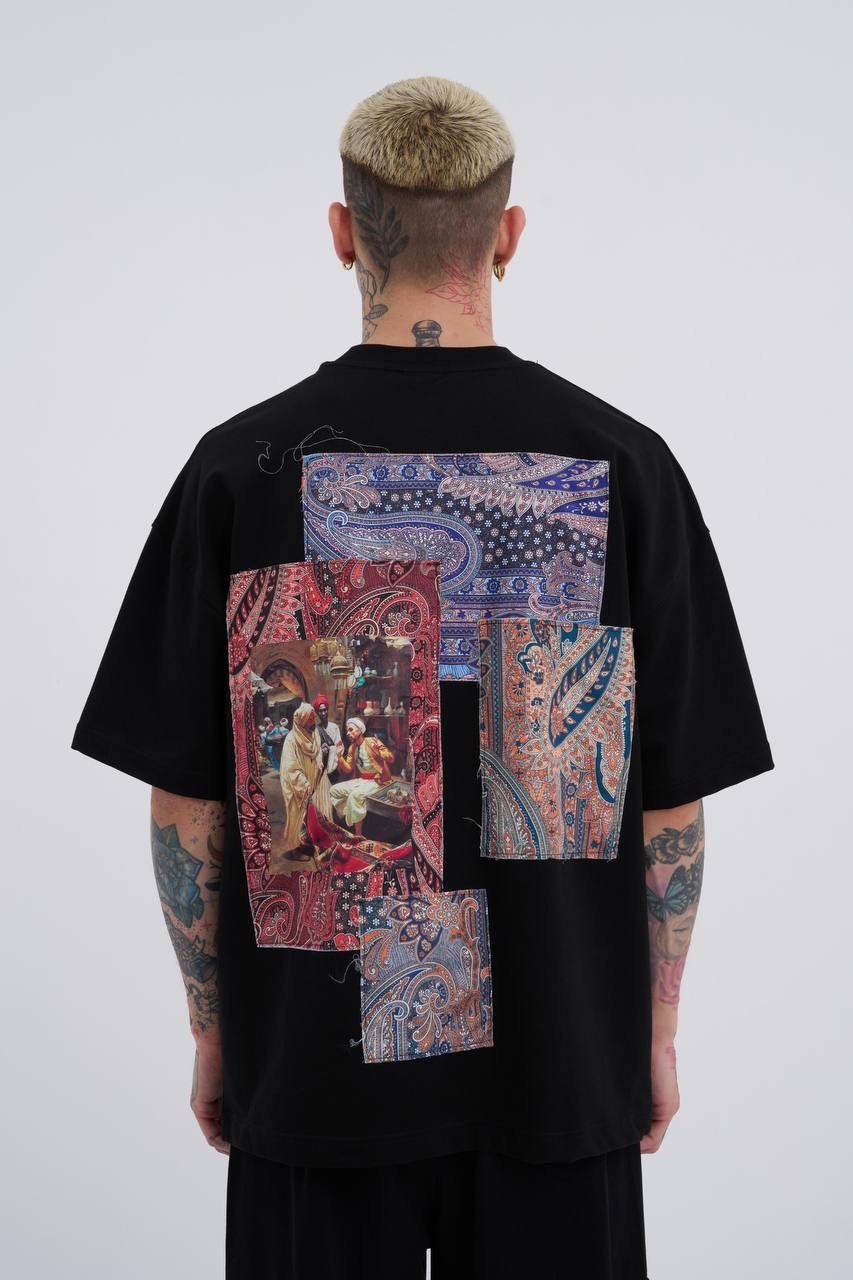 Patchwork Oversize T-Shirt